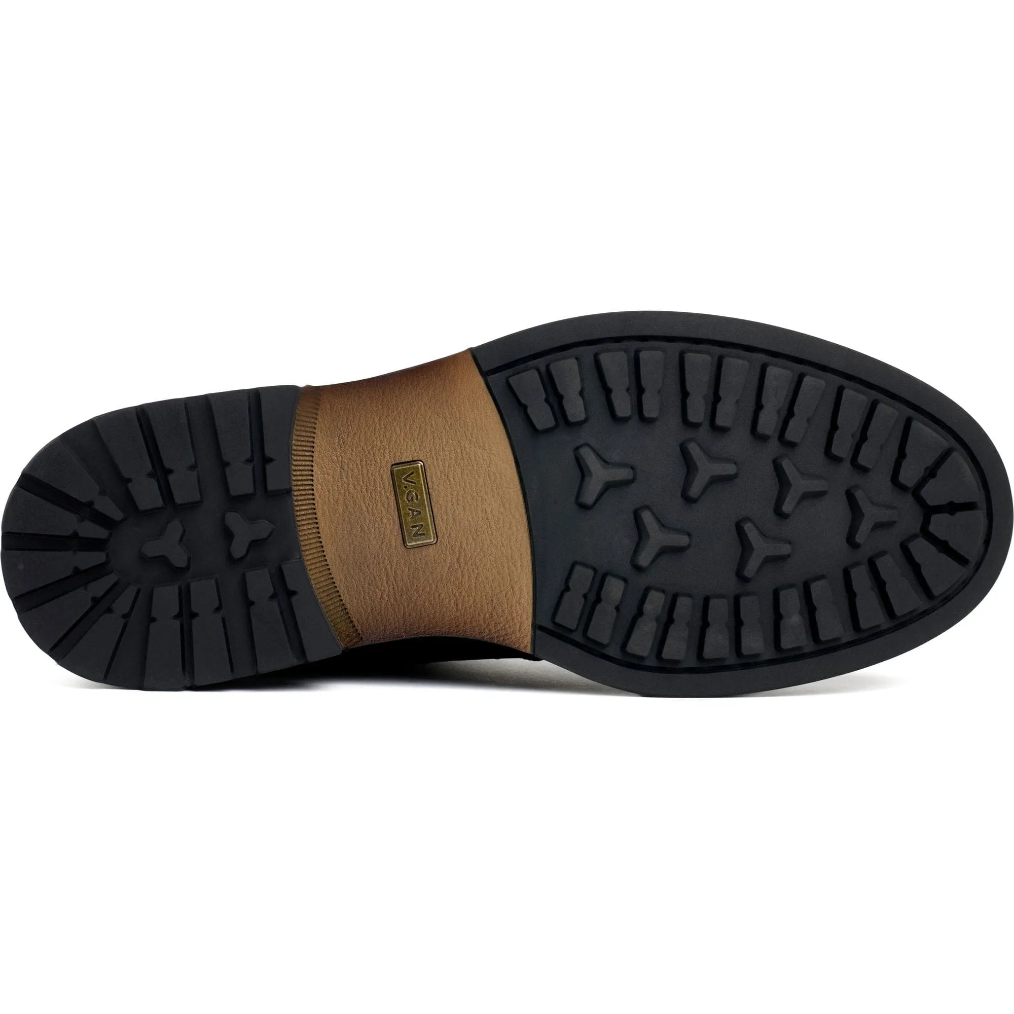 Bottes Chukka en Cuir Végan pour Homme Aspar | Noir