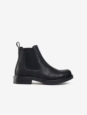 Bottes Chelsea en similicuir pour homme Auber | Noir
