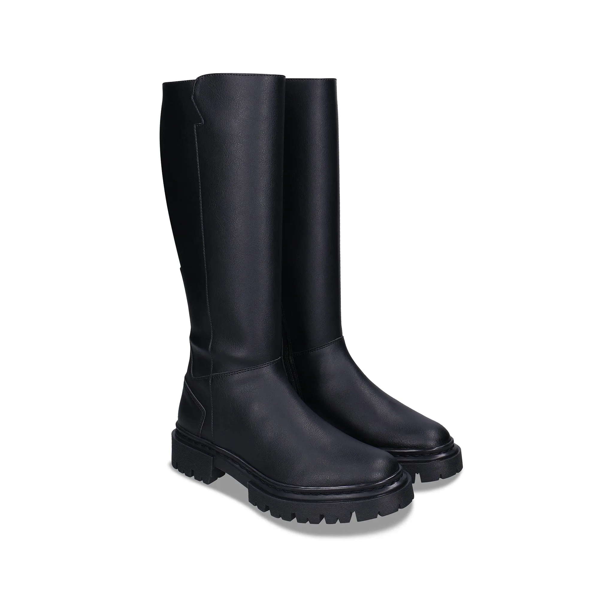 Bottes en similicuir pour femme Aurora | Noir