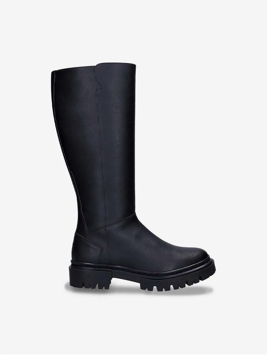 Bottes en similicuir pour femme Aurora | Noir