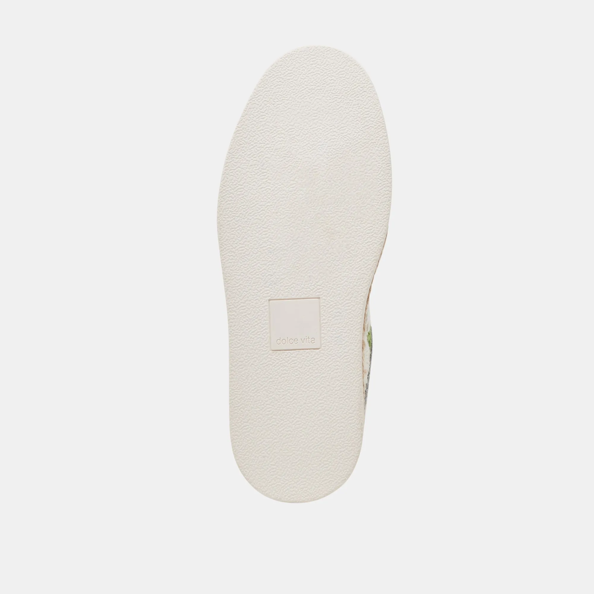 AZALIA SNEAKERS BLANC FLORAL RAFFIA