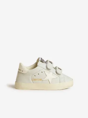 Chaussures de sport en cuir pour garçon en gris