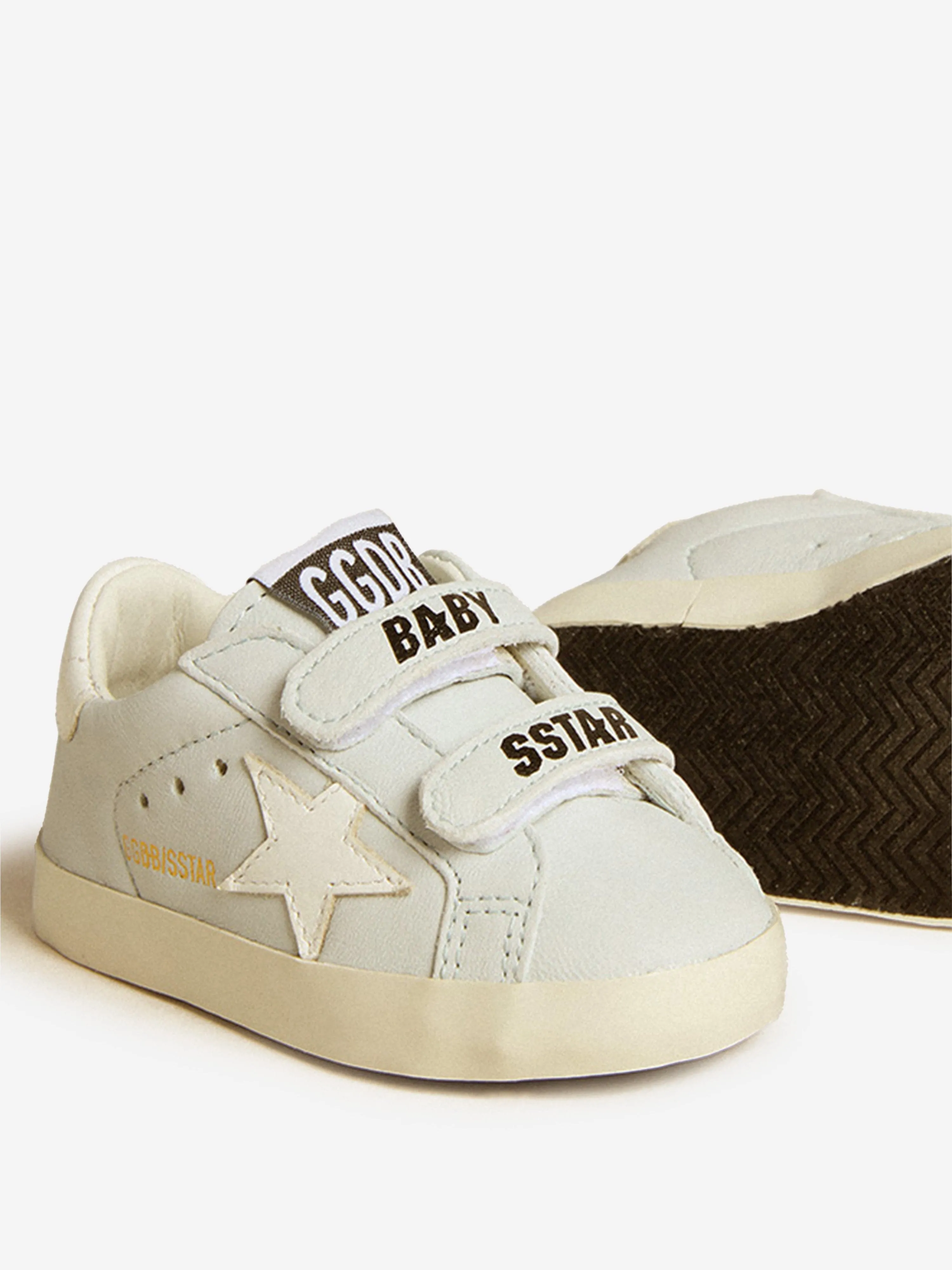 Chaussures de sport en cuir pour garçon en gris