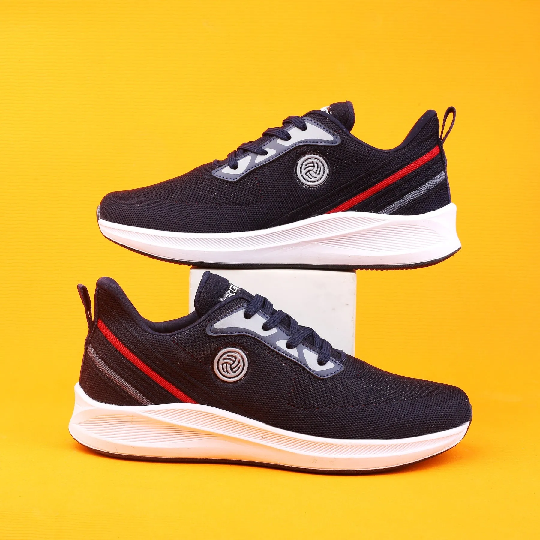 Bacca Bucci Chaussures de Sport Tricotées Essentielles pour Garçons ou Filles (Âge : 8 ans à 12 ans)