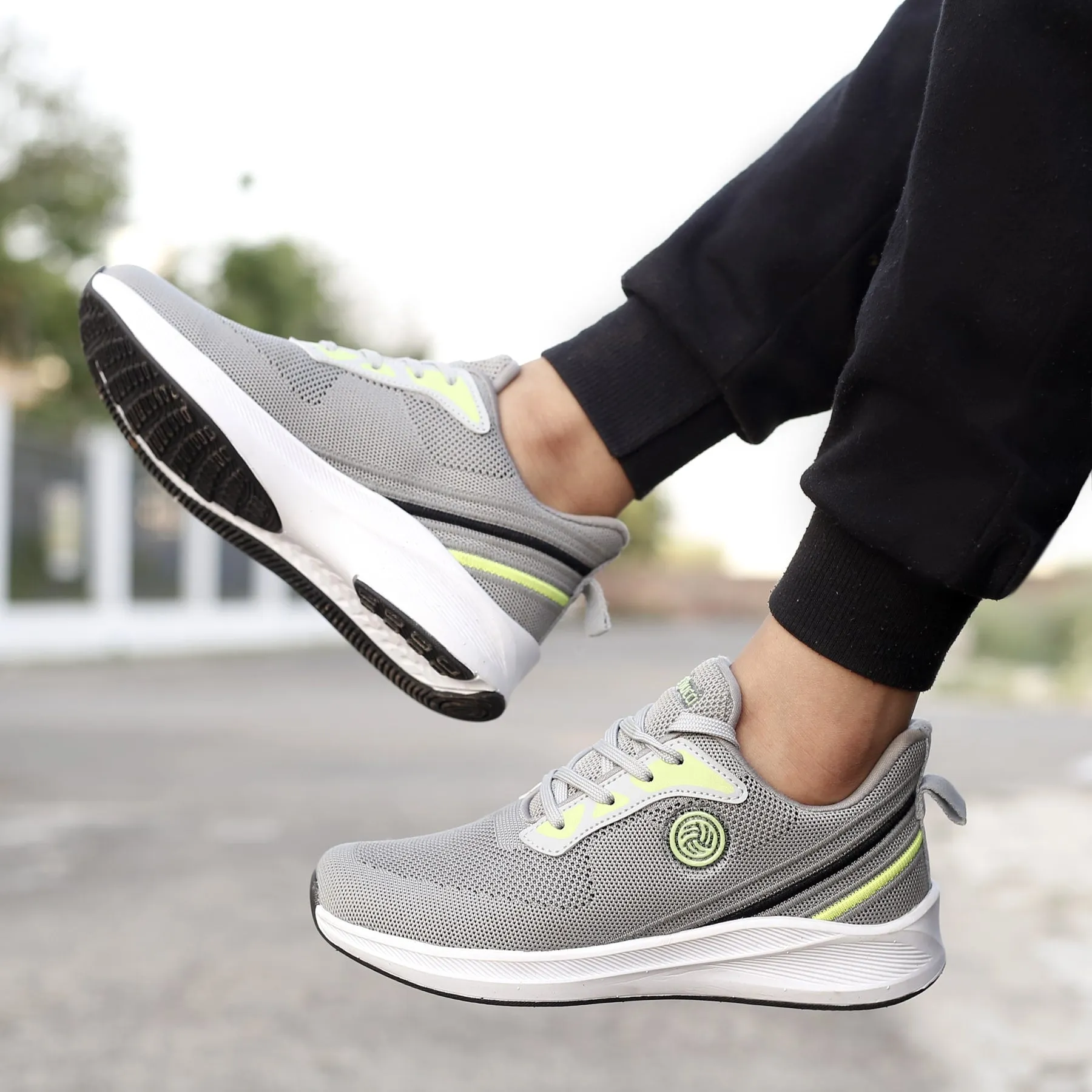 Bacca Bucci Chaussures de Sport Tricotées Essentielles pour Garçons ou Filles (Âge : 8 à 12 ans)