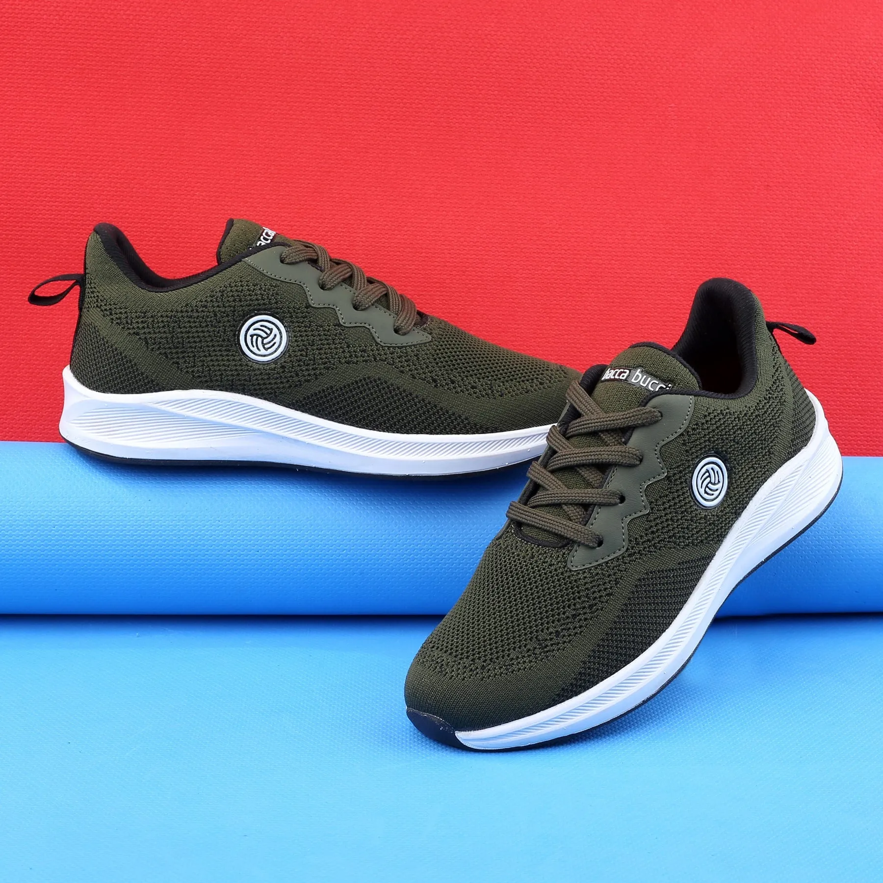 Bacca Bucci Chaussures de Sport Tricotées Essentielles pour Garçons ou Filles (Âge : 8 à 12 ans)