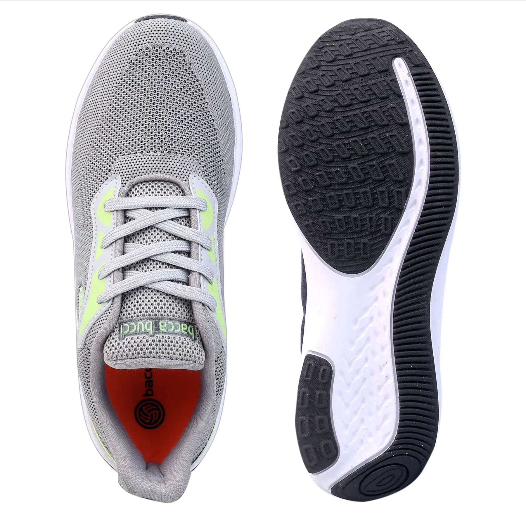 Bacca Bucci Chaussures de Sport Tricotées Essentielles pour Garçons ou Filles (Âge : 8 à 12 ans)