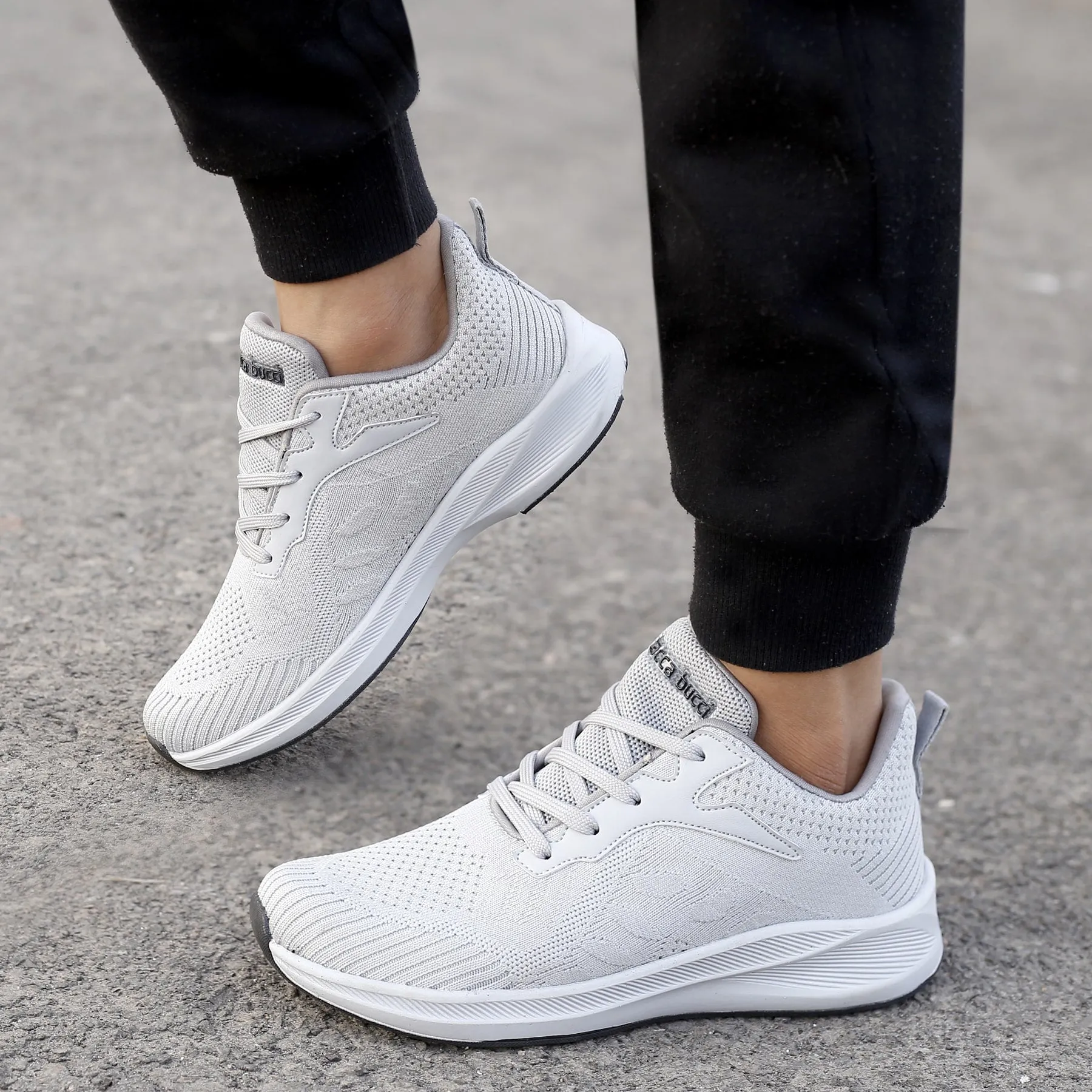 Bacca Bucci Chaussures de Sport Tricotées Essentielles pour Garçons ou Filles (Âge : 8 à 12 ans)