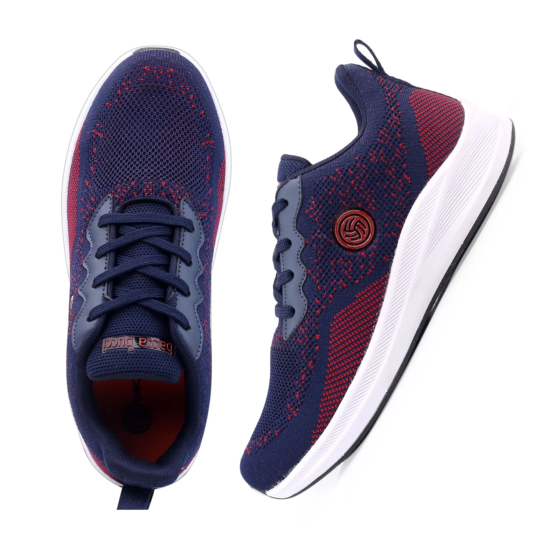 Bacca Bucci Chaussures de Sport Tricotées Essentielles pour Garçons ou Filles (Âge : 8 à 12 ans)