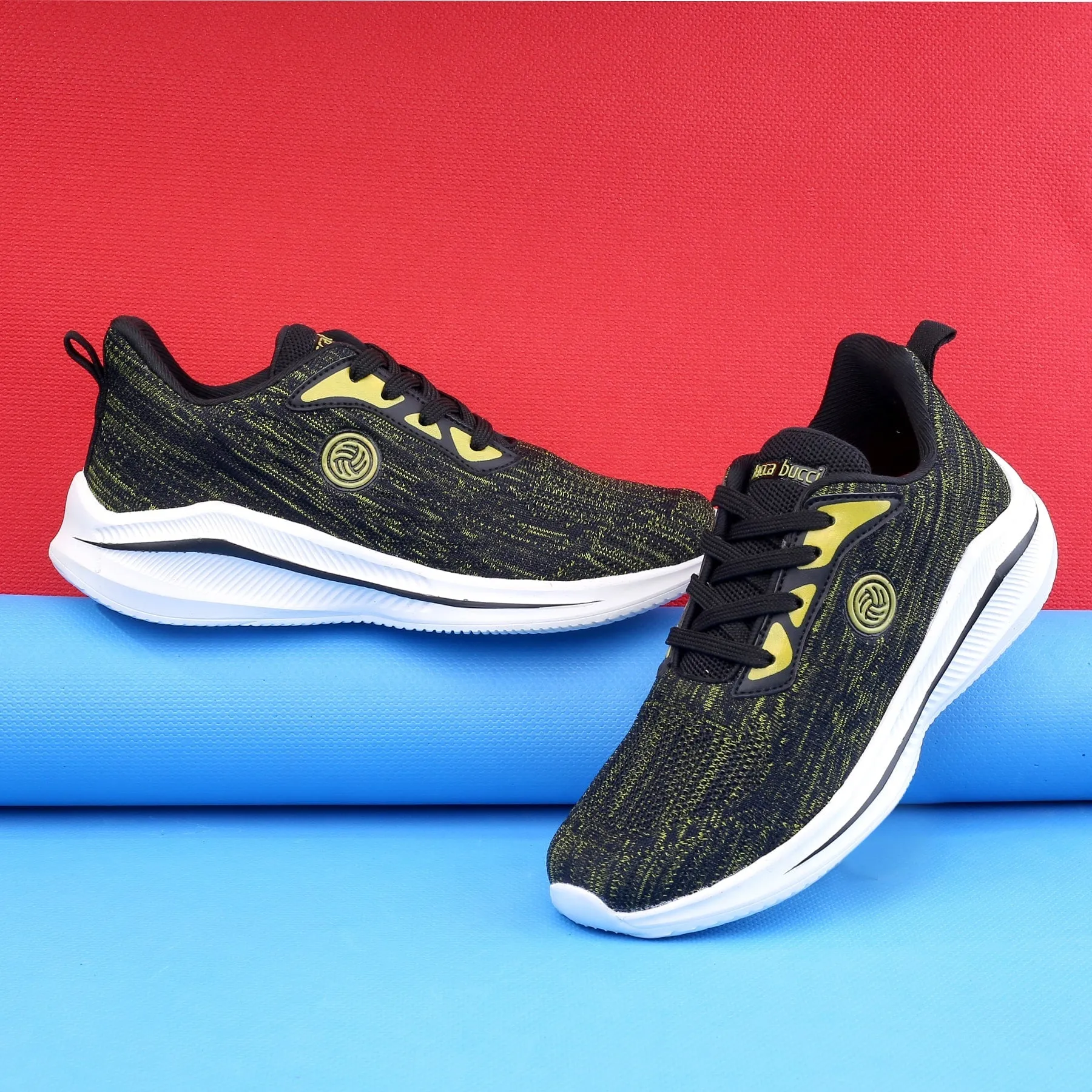 Bacca Bucci Chaussures de Sport Tricotées Essentielles pour Garçons ou Filles (Âge : 8 ans à 12 ans)