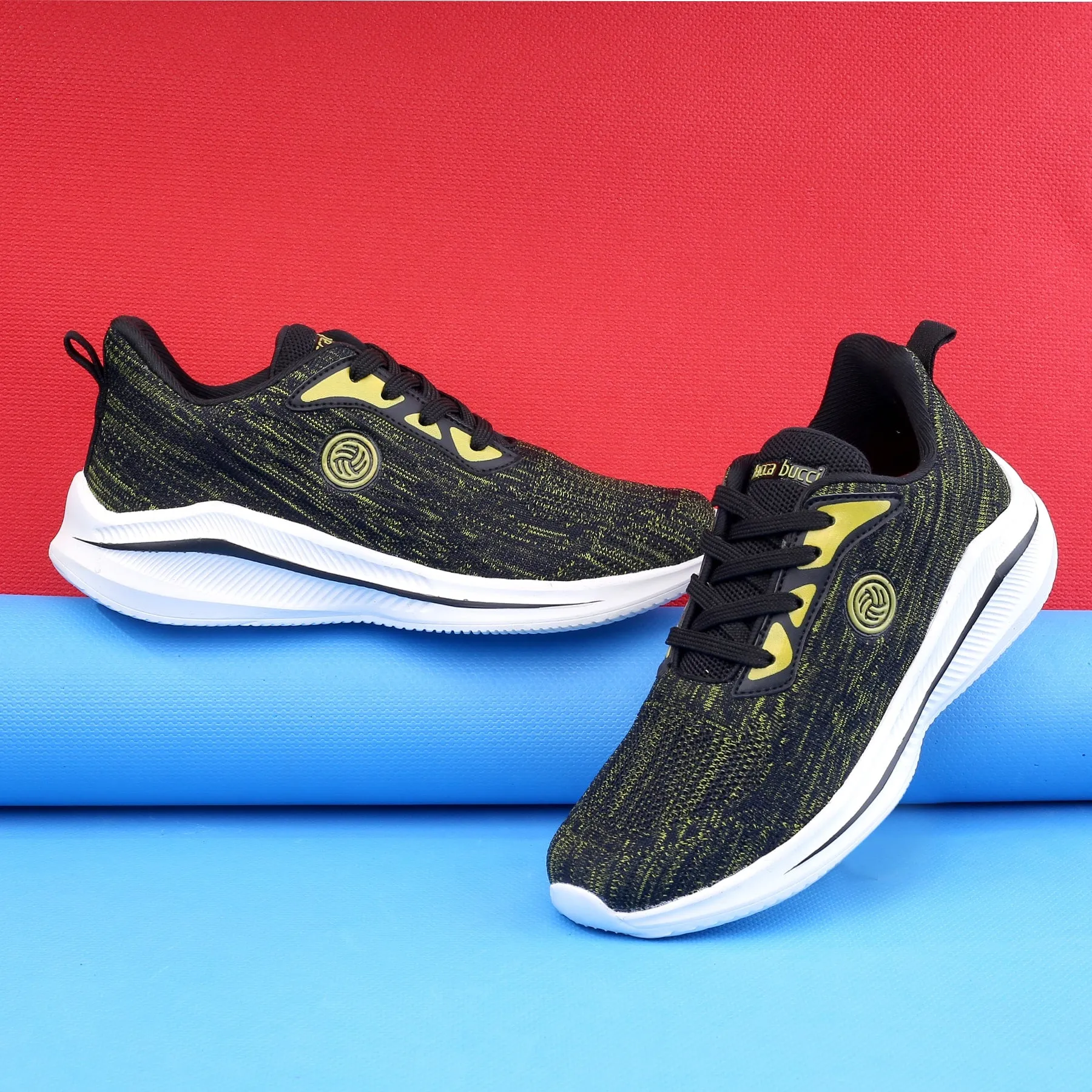 Bacca Bucci Chaussures de Sport Tricotées Essentielles pour Garçons ou Filles (Âge : 8 à 12 ans)