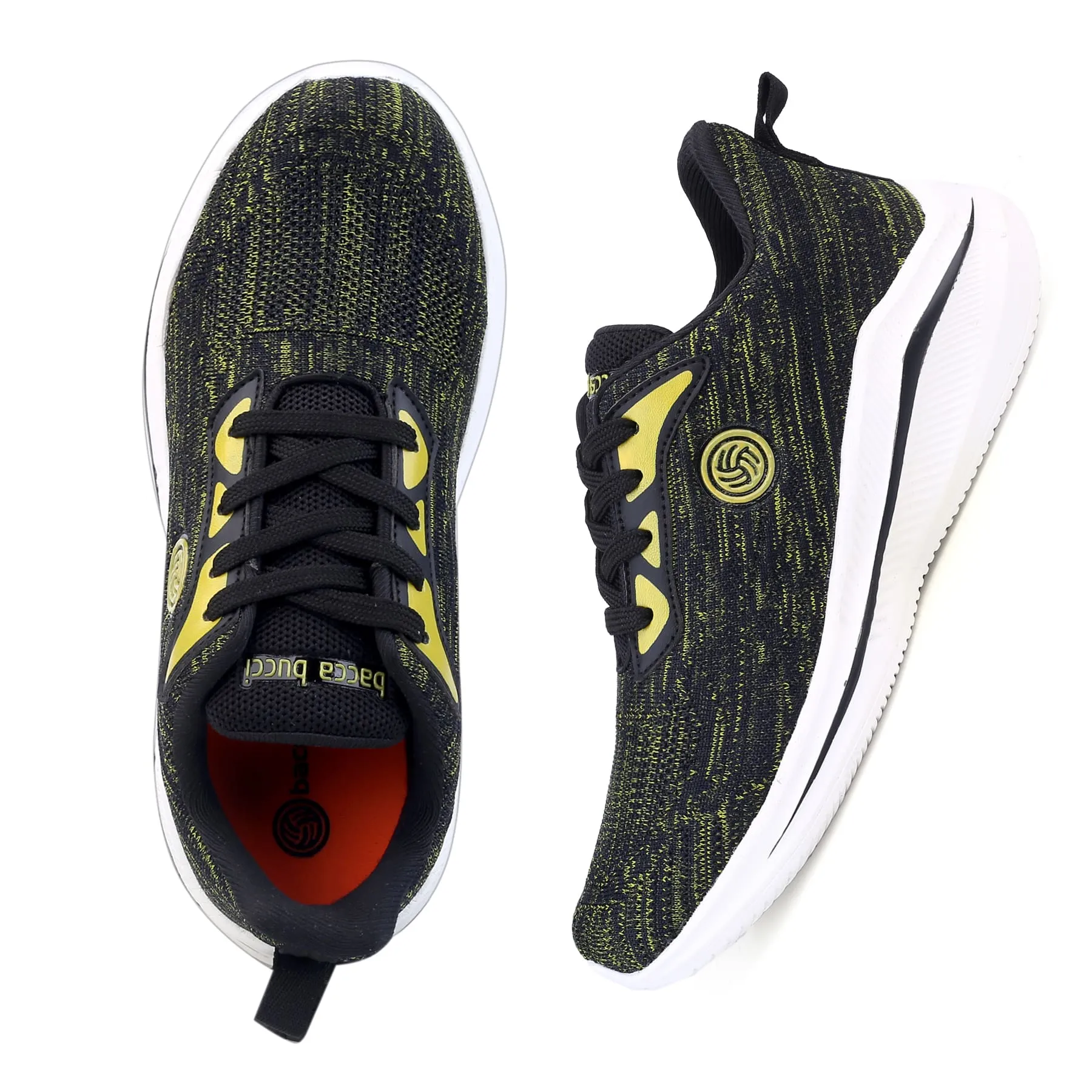 Bacca Bucci Chaussures de Sport Tricotées Essentielles pour Garçons ou Filles (Âge : 8 ans à 12 ans)
