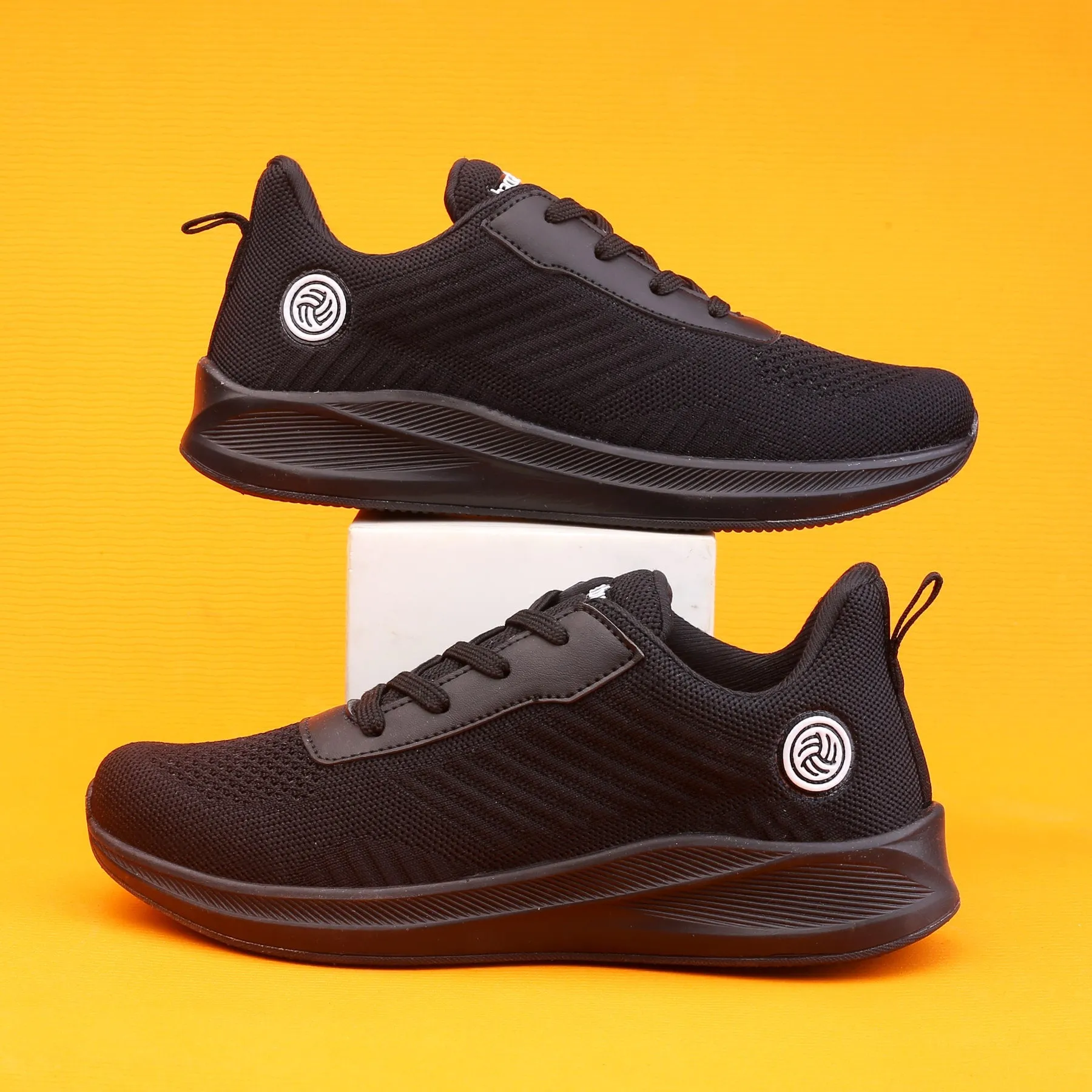 Bacca Bucci Chaussures de Sport Tricotées Essentielles pour Garçons ou Filles (Âge : 8 à 12 ans)