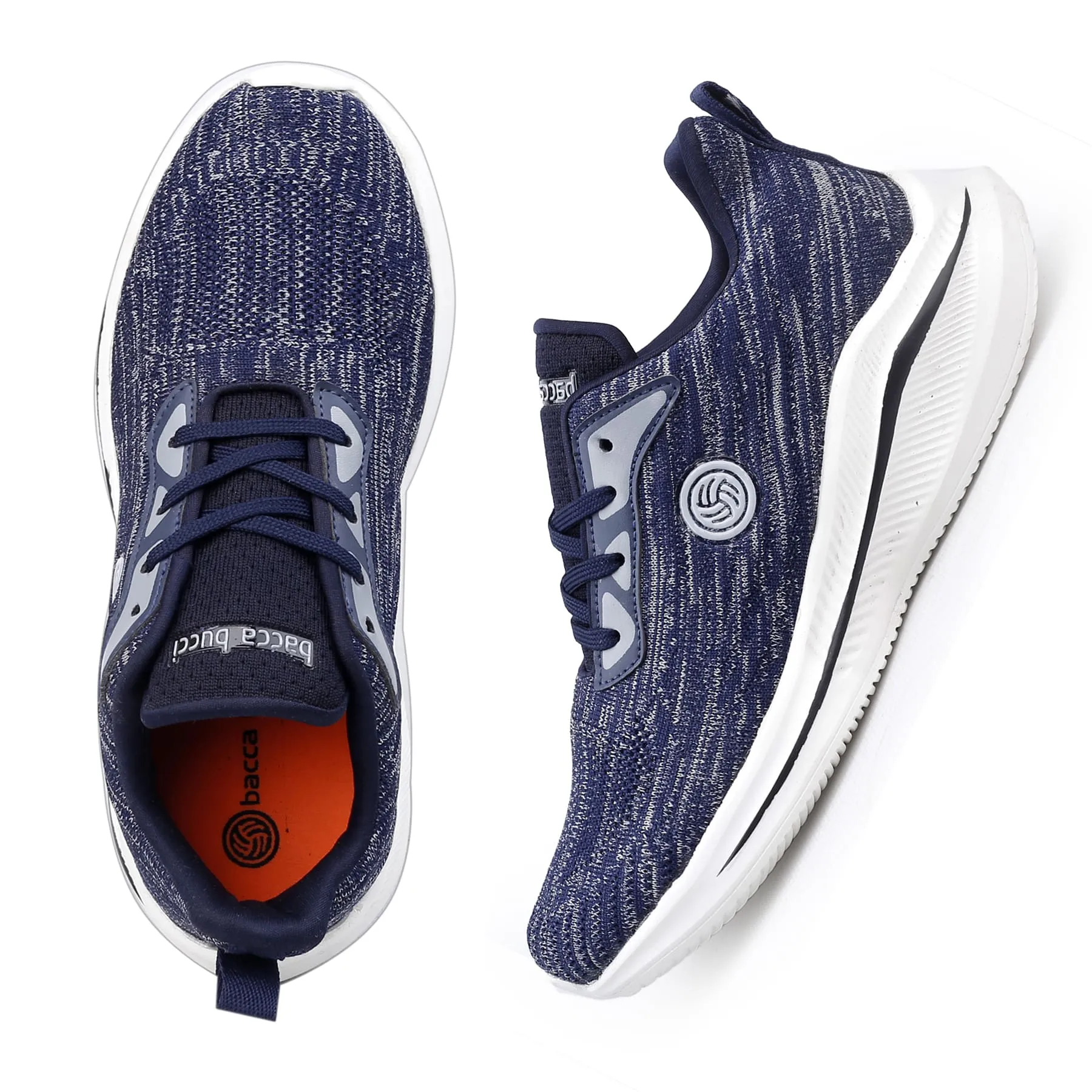 Bacca Bucci Chaussures de Sport Tricotées Essentielles pour Garçons ou Filles (Âge : 8 à 12 ans)