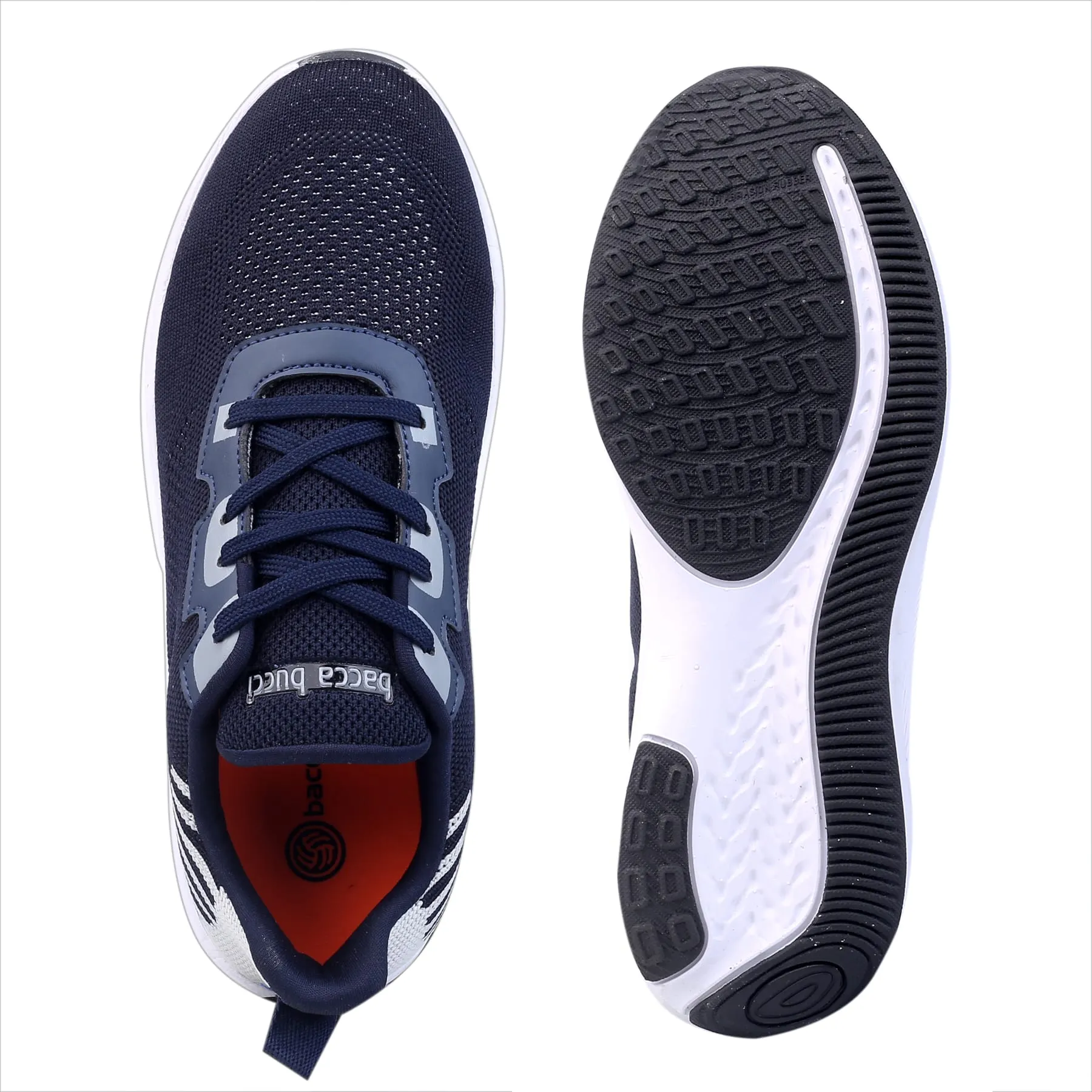 Bacca Bucci Chaussures de Sport Tricotées Essentielles pour Garçons ou Filles (Âge : 8 à 12 ans)