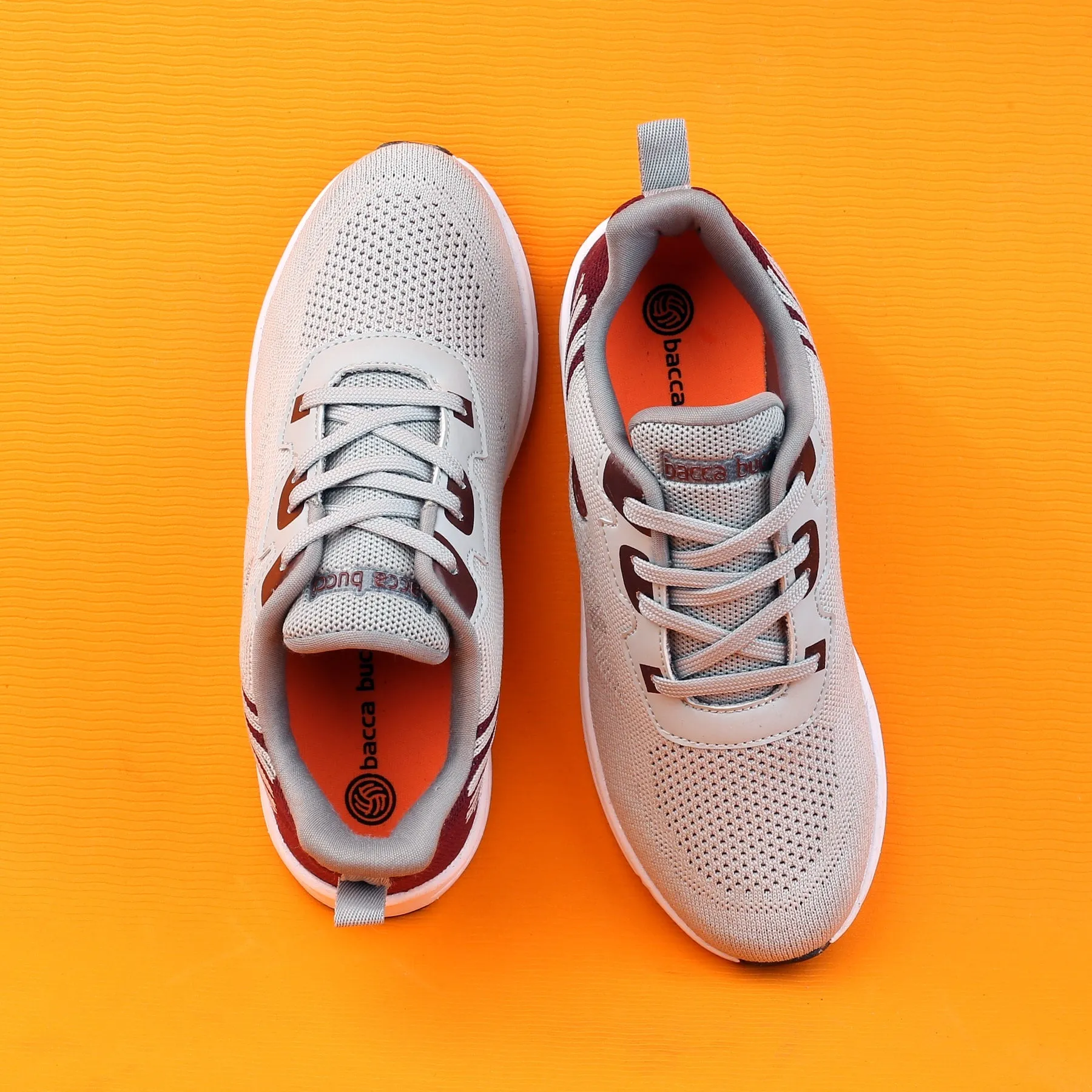 Bacca Bucci Chaussures de Sport Tricotées Essentielles pour Garçons ou Filles (Âge : 8 à 12 ans)