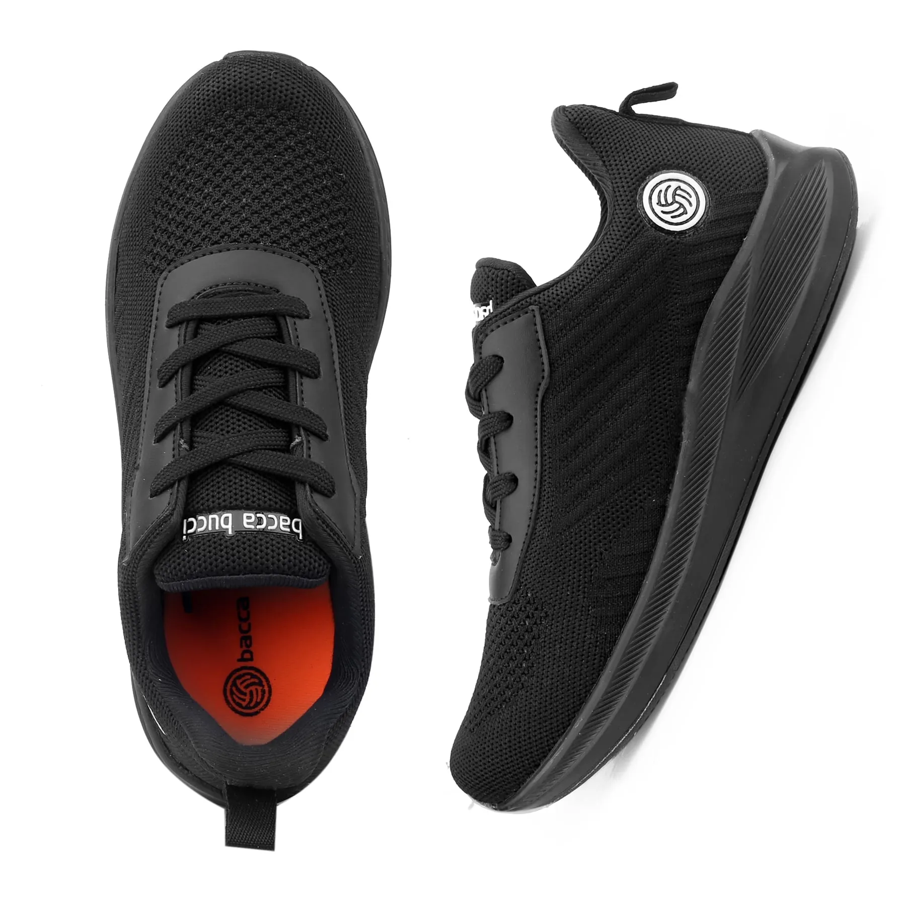 Bacca Bucci Chaussures de Sport Tricotées Essentielles pour Garçons ou Filles (Âge : 8 à 12 ans)