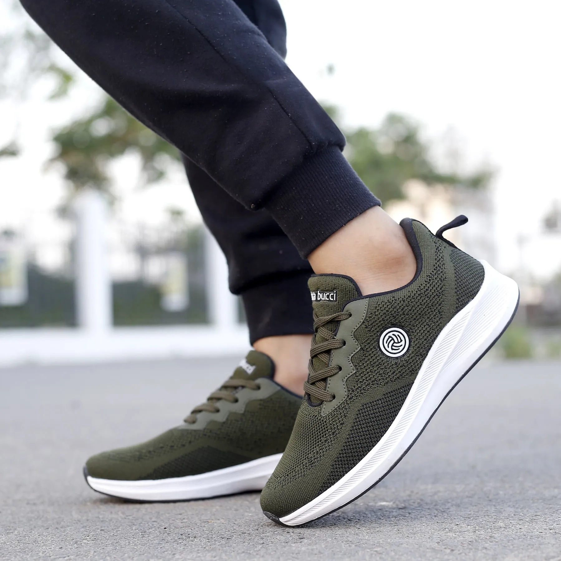 Bacca Bucci Chaussures de Sport Tricotées Essentielles pour Garçons ou Filles (Âge : 8 à 12 ans)