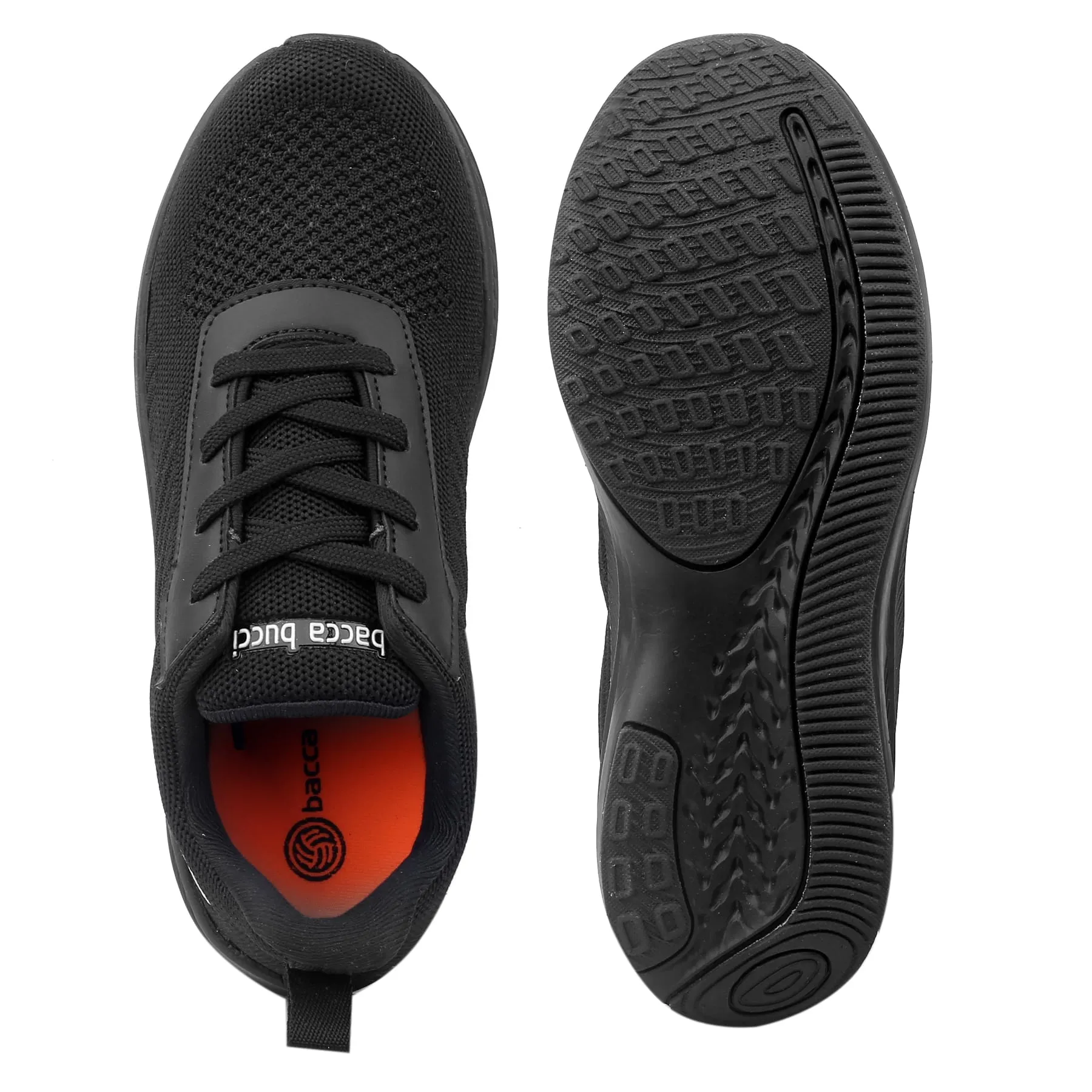 Bacca Bucci Chaussures de Sport Tricotées Essentielles pour Garçons ou Filles (Âge : 8 à 12 ans)