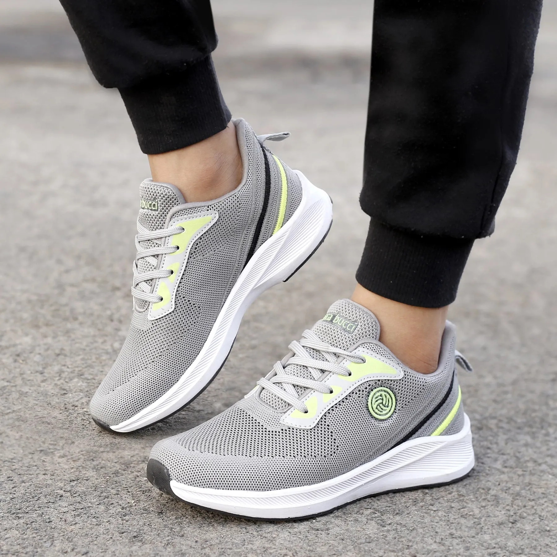Bacca Bucci Chaussures de Sport Tricotées Essentielles pour Garçons ou Filles (Âge : 8 à 12 ans)