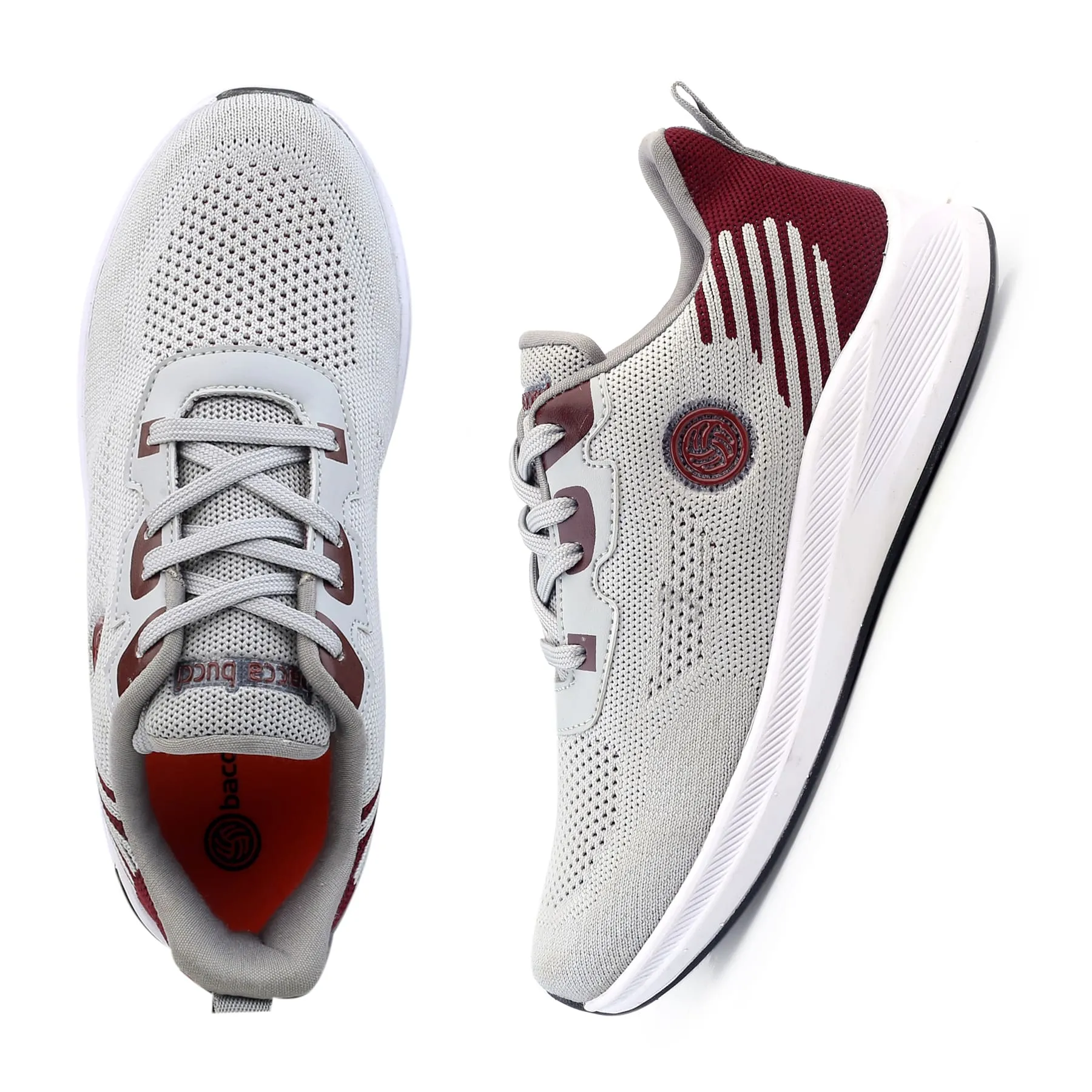 Bacca Bucci Chaussures de Sport Tricotées Essentielles pour Garçons ou Filles (Âge : 8 à 12 ans)
