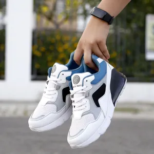 Bacca Bucci Garçons ou Filles Sneakers Urbains Rétro à Motifs Bloqués (Âge : 8 à 12 Ans)