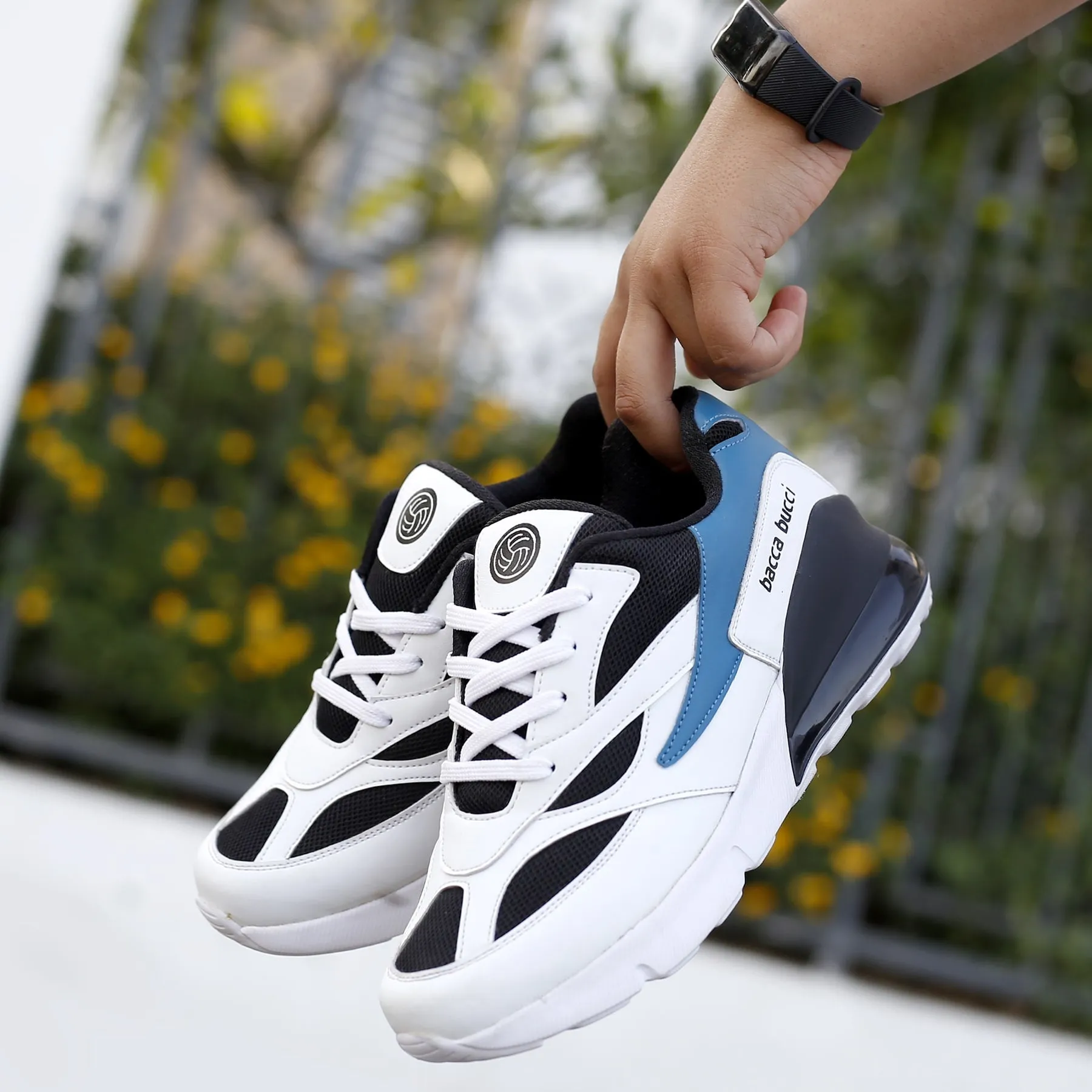 Bacca Bucci Garçons ou Filles Chaussures de Sport Urbaines Rétro pour Marche, Course, Fête et Amusement (Âge : 8 à 12 Ans)