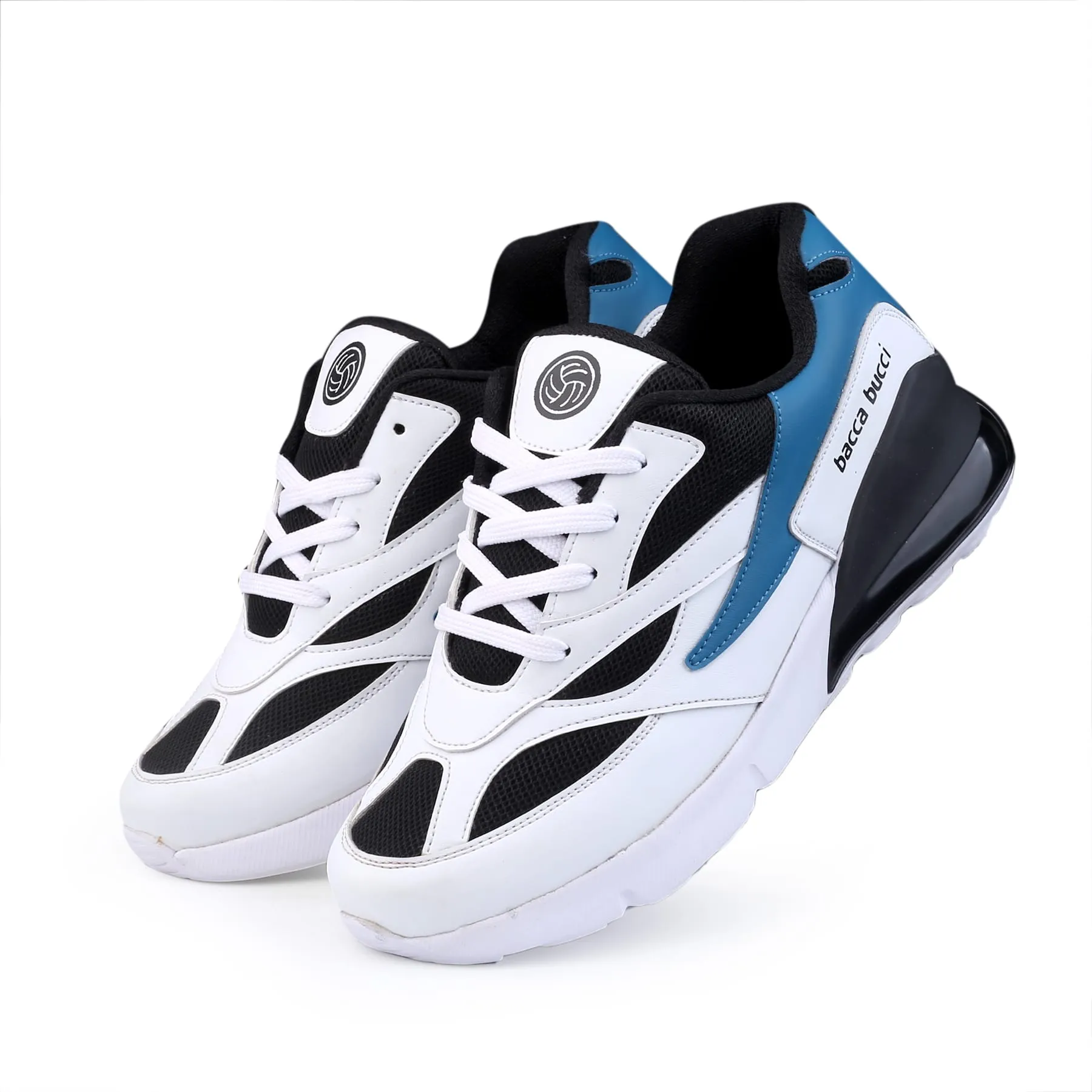 Bacca Bucci Garçons ou Filles Chaussures de Sport Urbaines Rétro pour Marche, Course, Fête et Amusement (Âge : 8 à 12 Ans)
