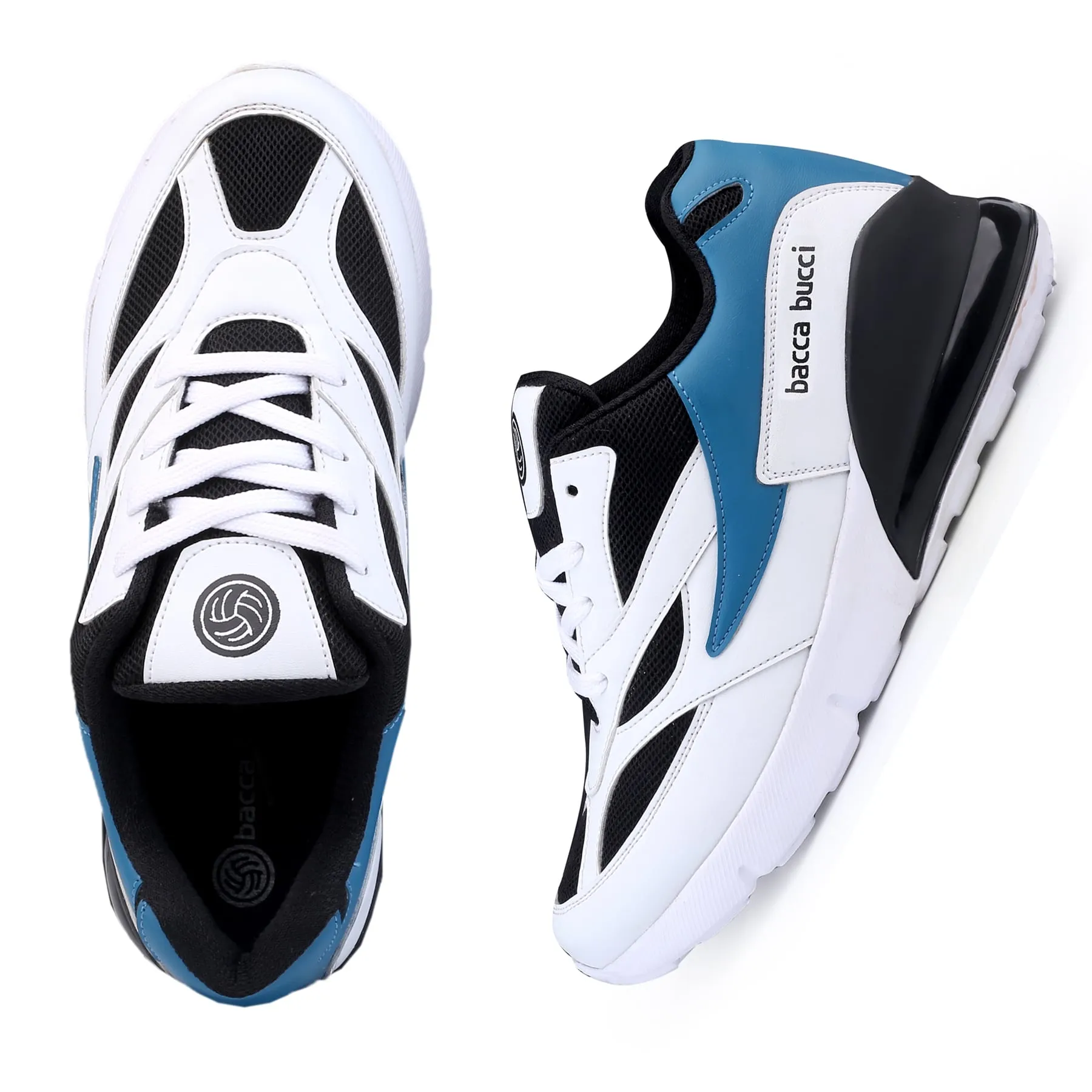 Bacca Bucci Garçons ou Filles Chaussures de Sport Urbaines Rétro pour Marche, Course, Fête et Amusement (Âge : 8 à 12 Ans)