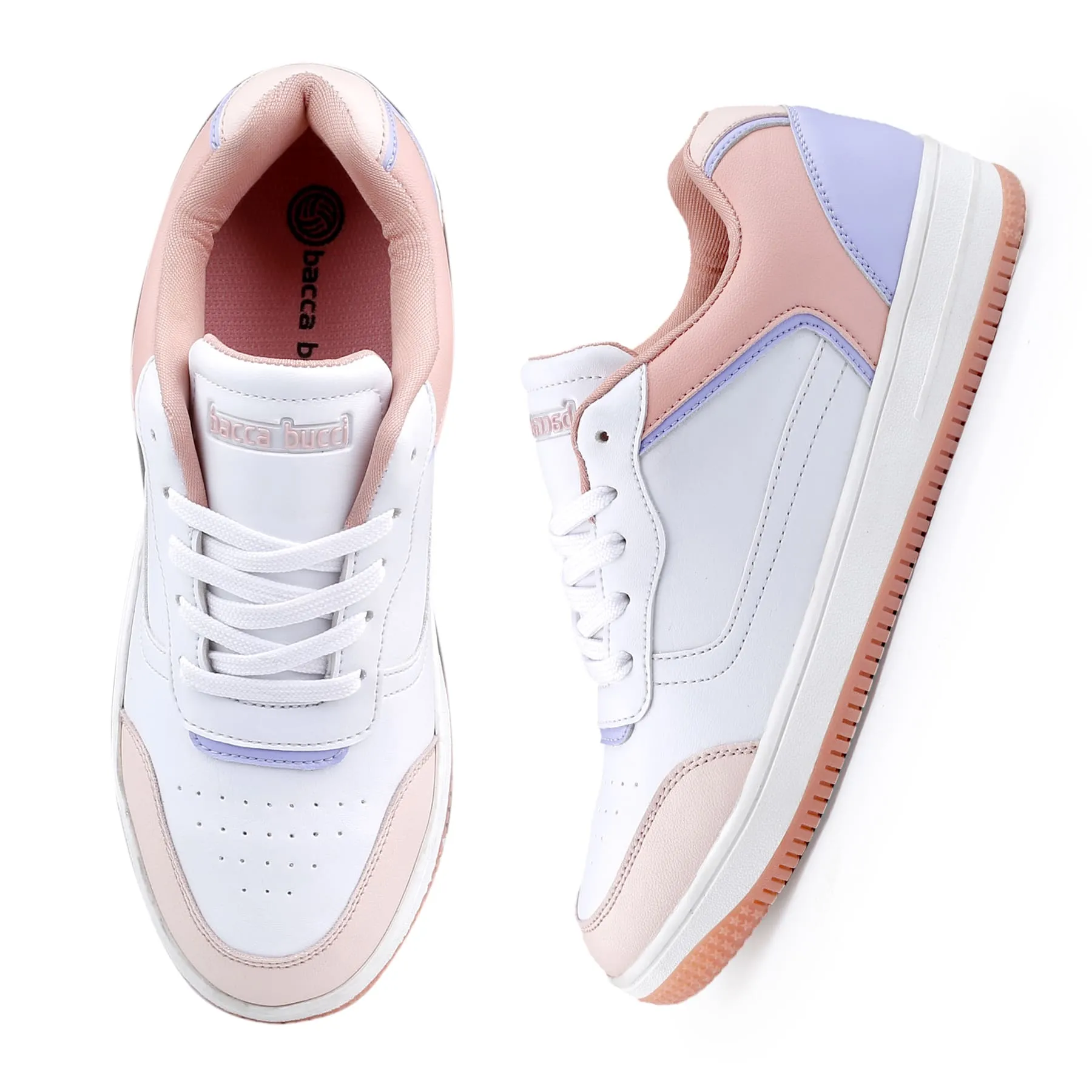 Bacca Bucci NAOMI Sneakers Basses à Semelle Plate pour Femmes