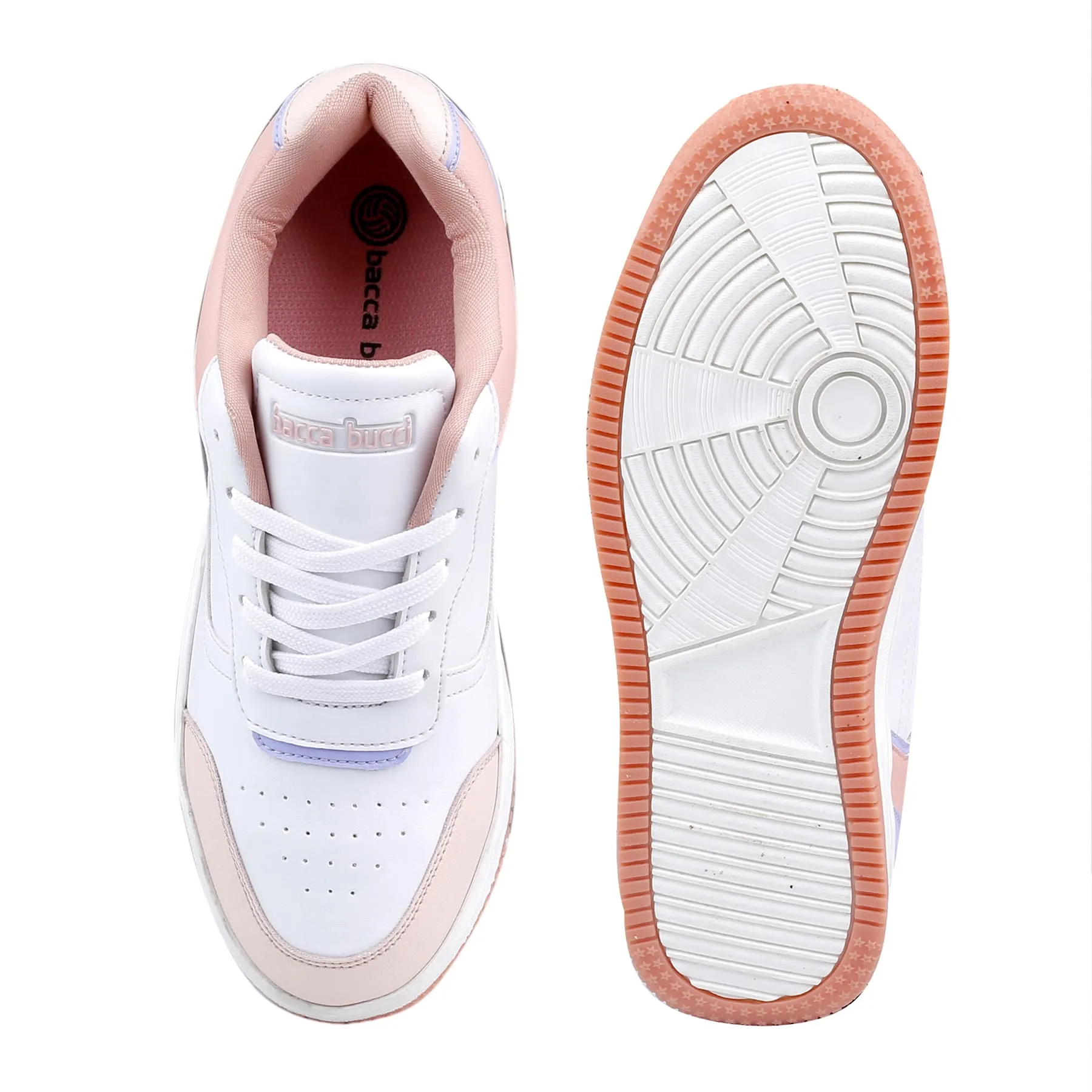 Bacca Bucci NAOMI Sneakers Basses à Semelle Plate pour Femmes