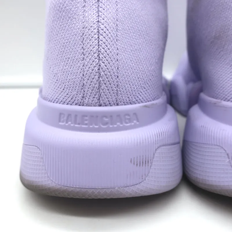 Balenciaga Speed 2.0 Chaussettes Baskets Tricot extensible Lilas Taille 9