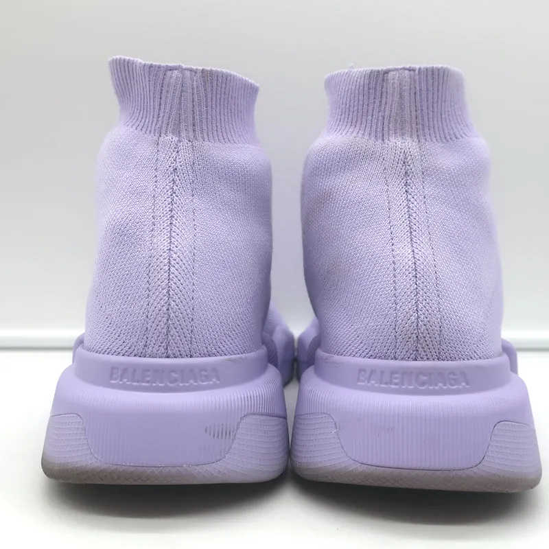 Balenciaga Speed 2.0 Chaussettes Baskets Tricot extensible Lilas Taille 9