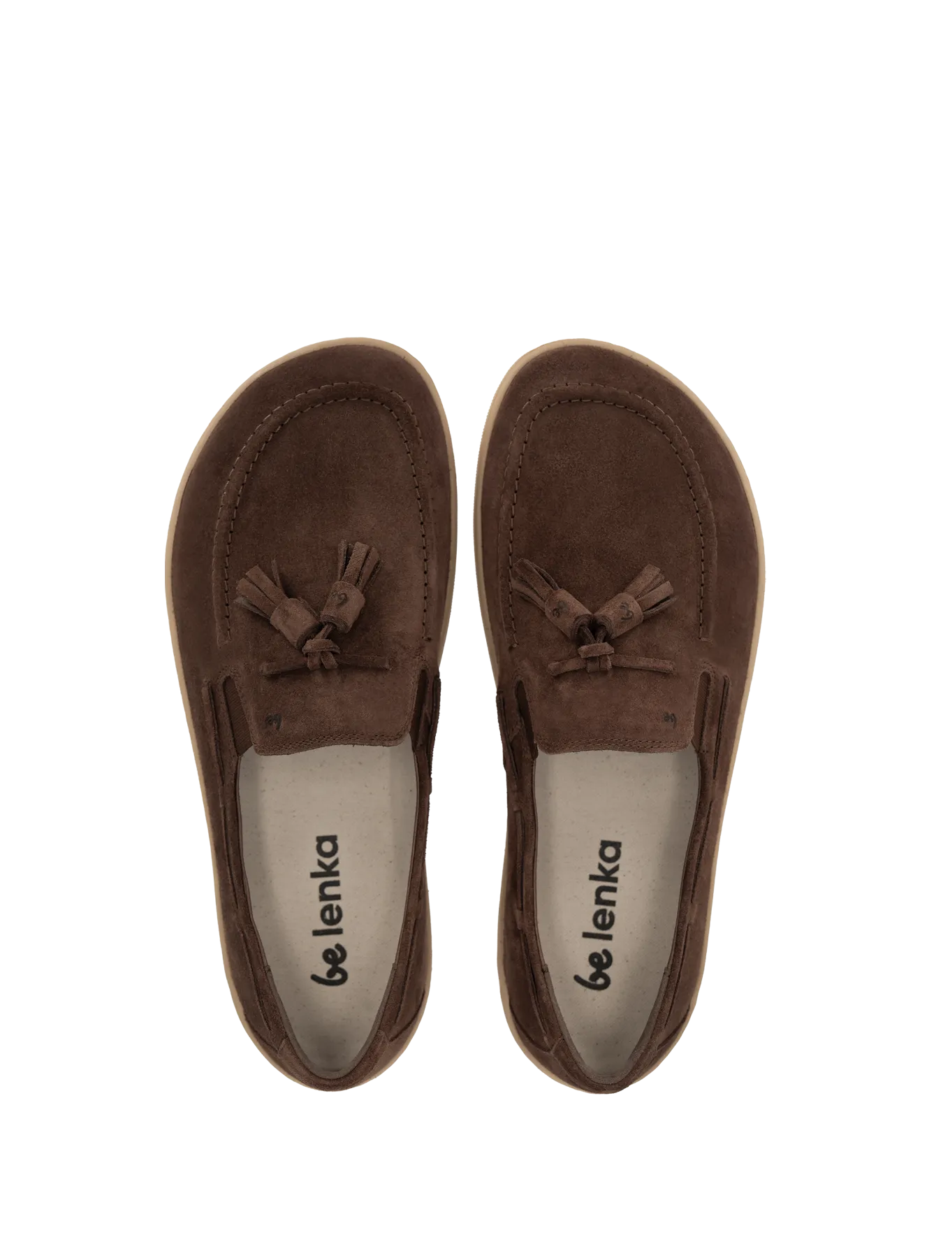Mocassins Pieds Nus Be Lenka Portsiders - Marron Foncé (HOMME) Chaussures_Be Lenka_Chaussures