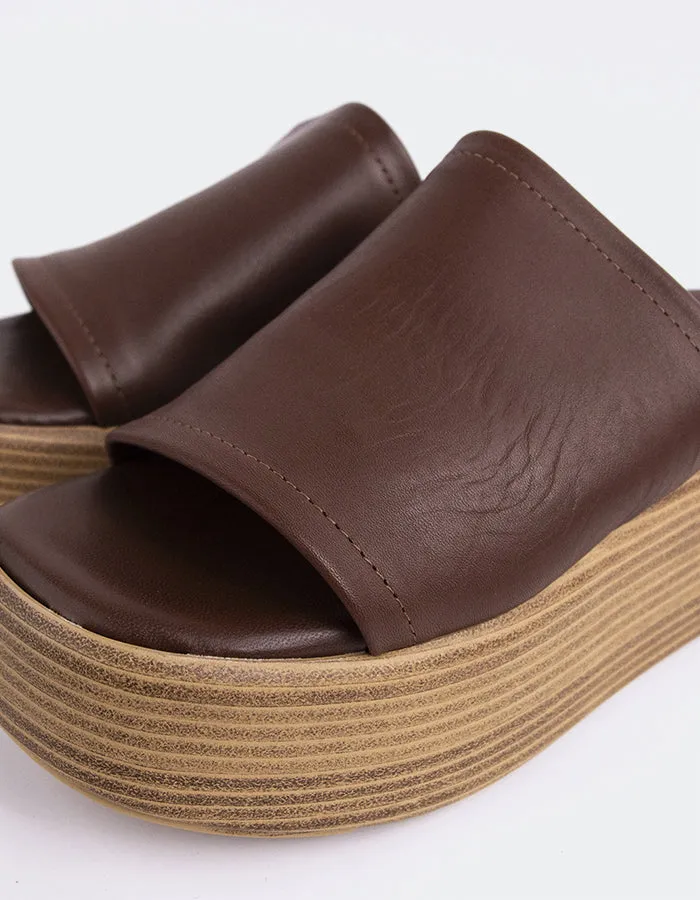 Beluga Cuir brun foncé