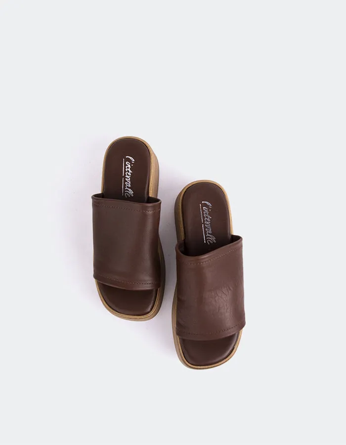 Beluga Cuir brun foncé