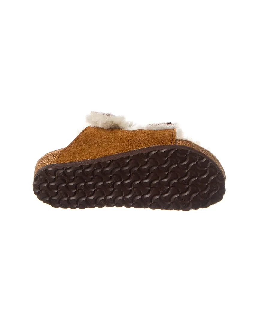 Birkenstock Arizona Étroite en Suède & Daim Sandale