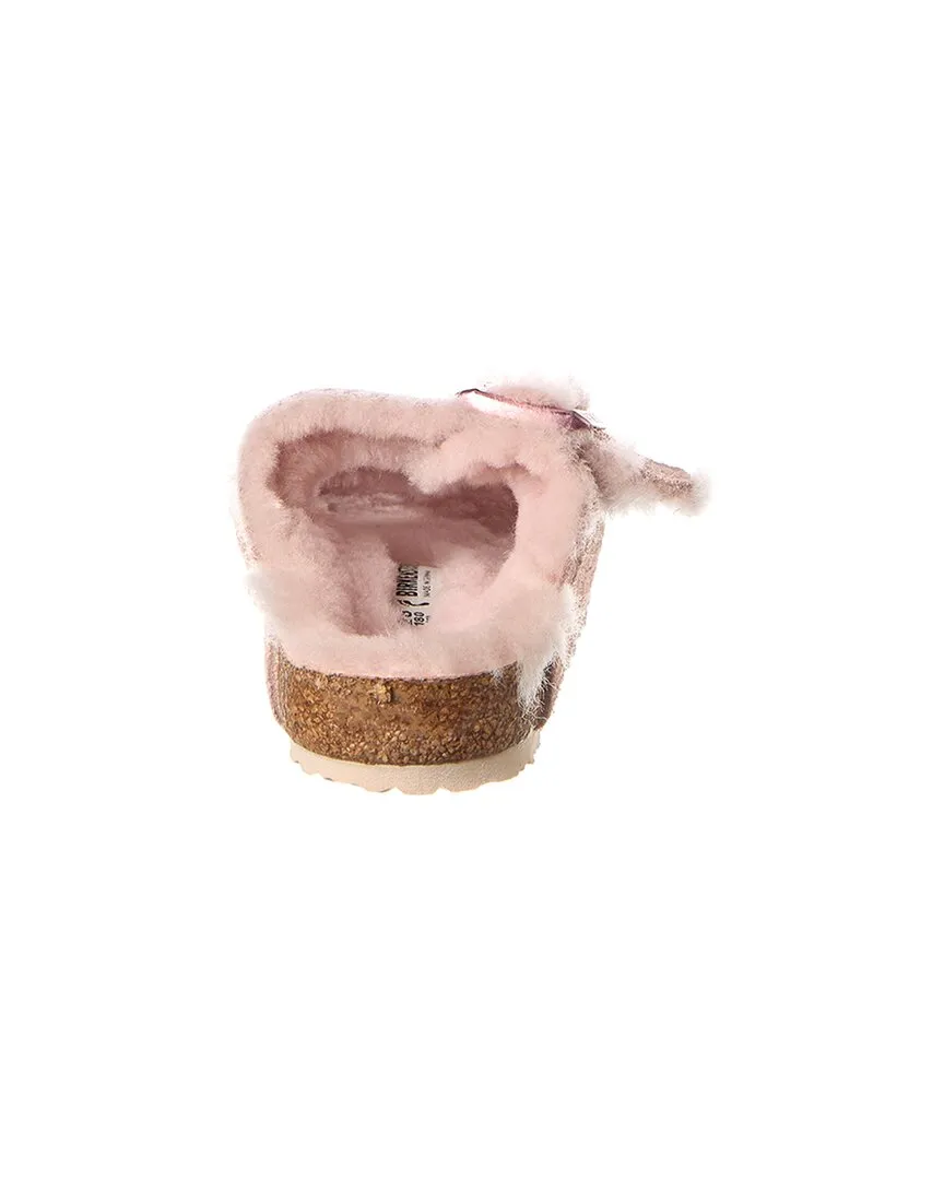 Birkenstock Arizona Étroite en Daim & Mouton Sandale