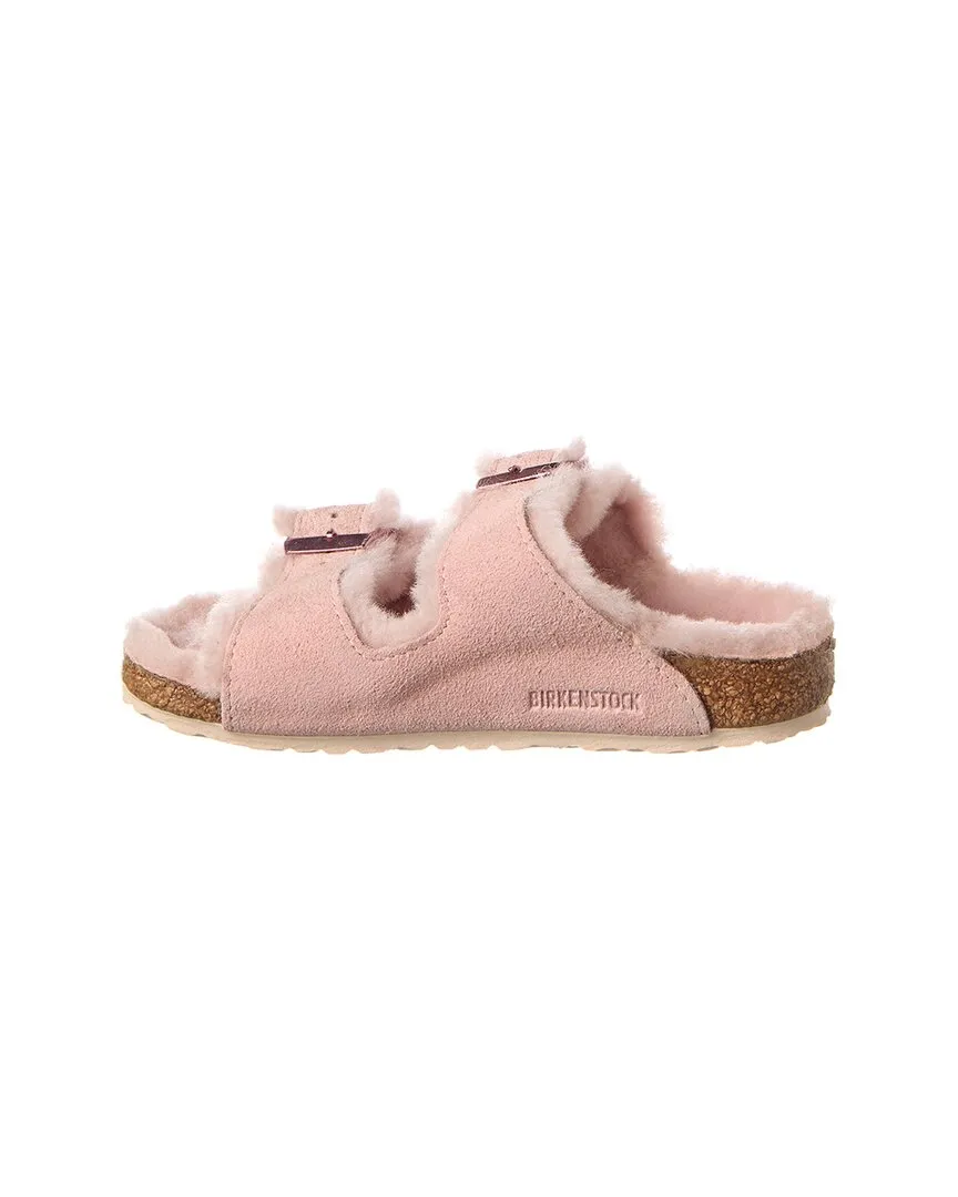Birkenstock Arizona Étroite en Daim & Mouton Sandale