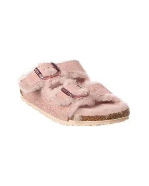 Birkenstock Arizona Étroite en Daim & Mouton Sandale