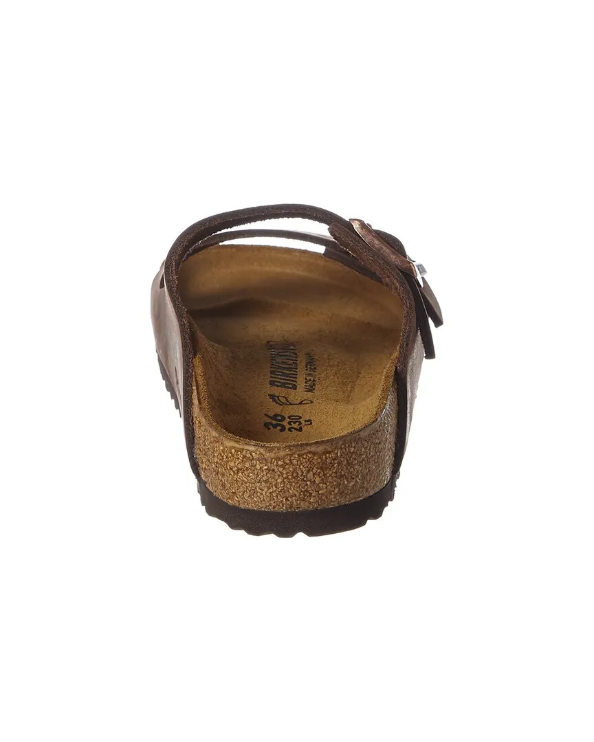 Sandale Birkenstock Arizona en cuir huilé