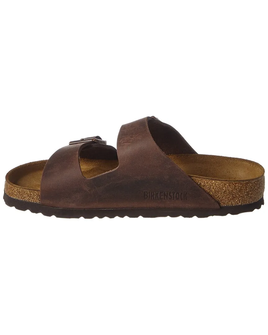 Sandale Birkenstock Arizona en cuir huilé