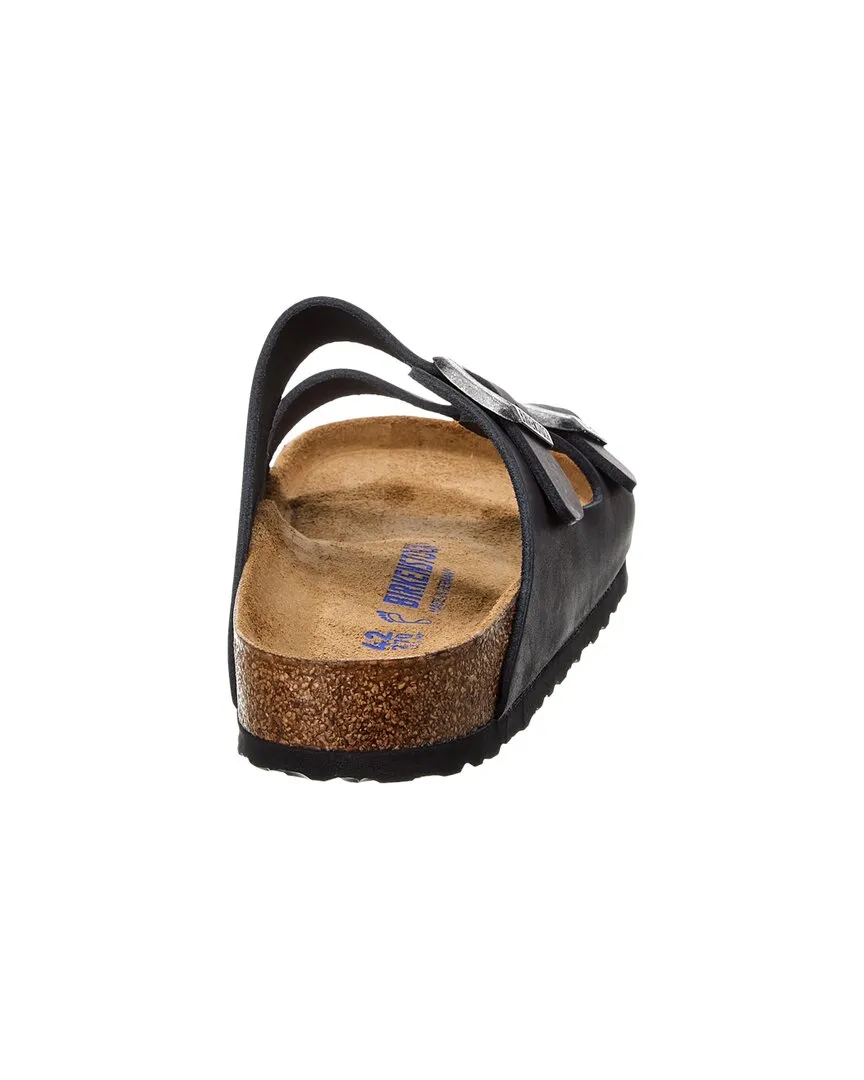 Sandale Birkenstock Arizona en cuir huilé
