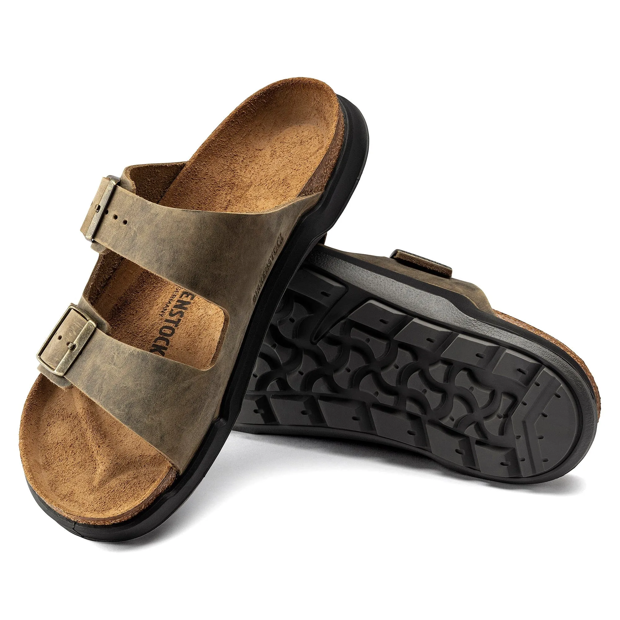 BIRKENSTOCK ARIZONA ROBUSTE POUR HOMME EN CUIR HUILE