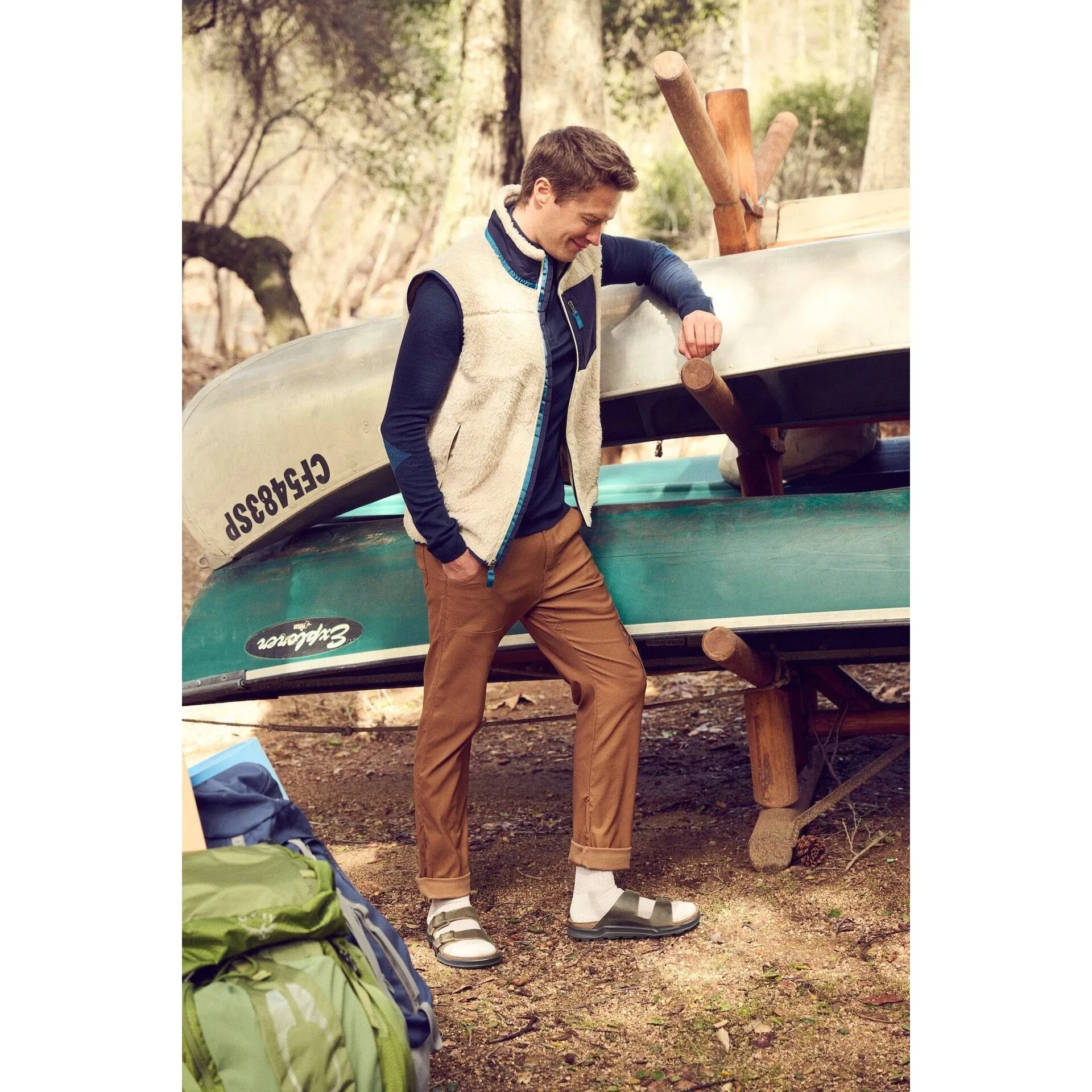 BIRKENSTOCK ARIZONA ROBUSTE POUR HOMME EN CUIR HUILE