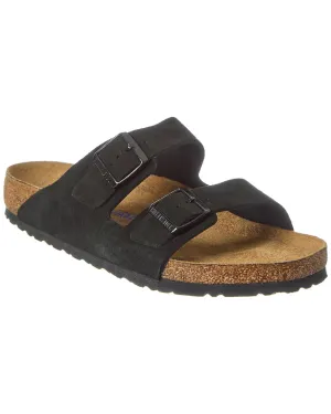 Birkenstock Arizona Sandale en daim avec semelle intérieure douce