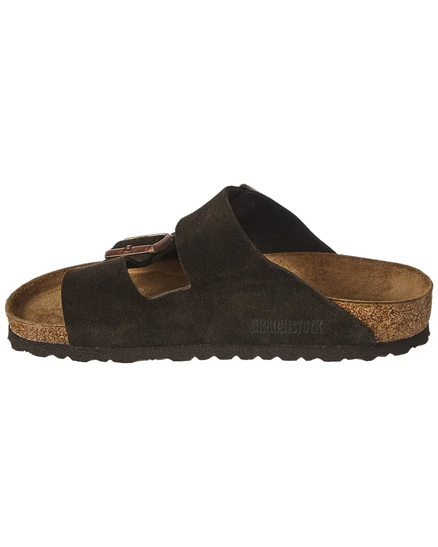 Birkenstock Arizona Sandale en Suède et Cuir
