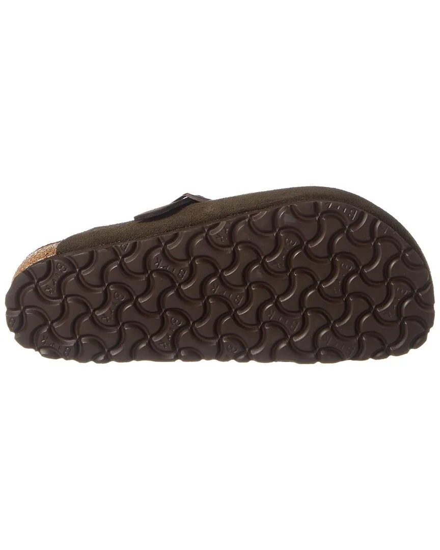Birkenstock Boston Soft Footbed en daim et cuir