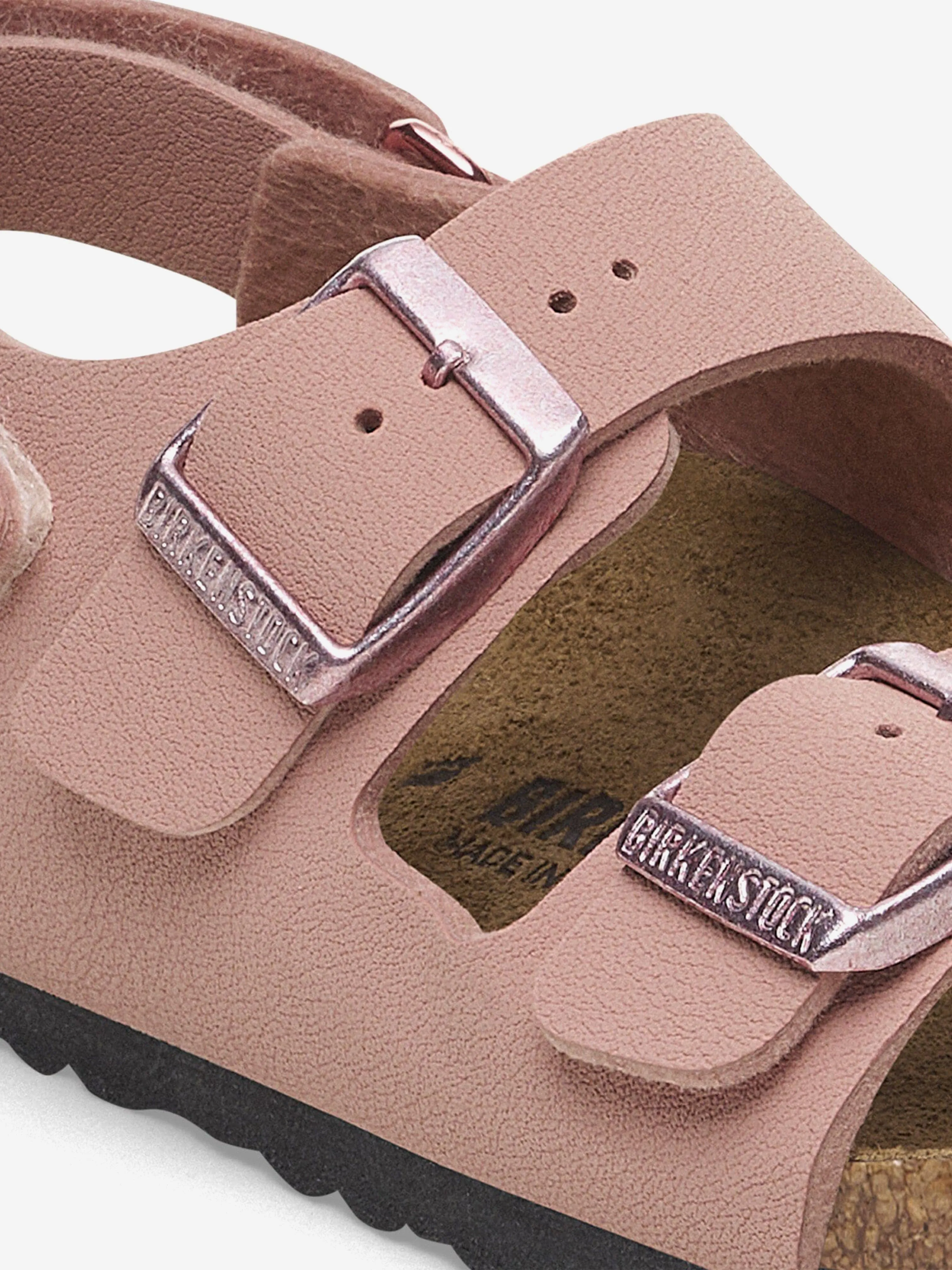BIRKENSTOCK Sandales Milano AS pour Filles en Rose