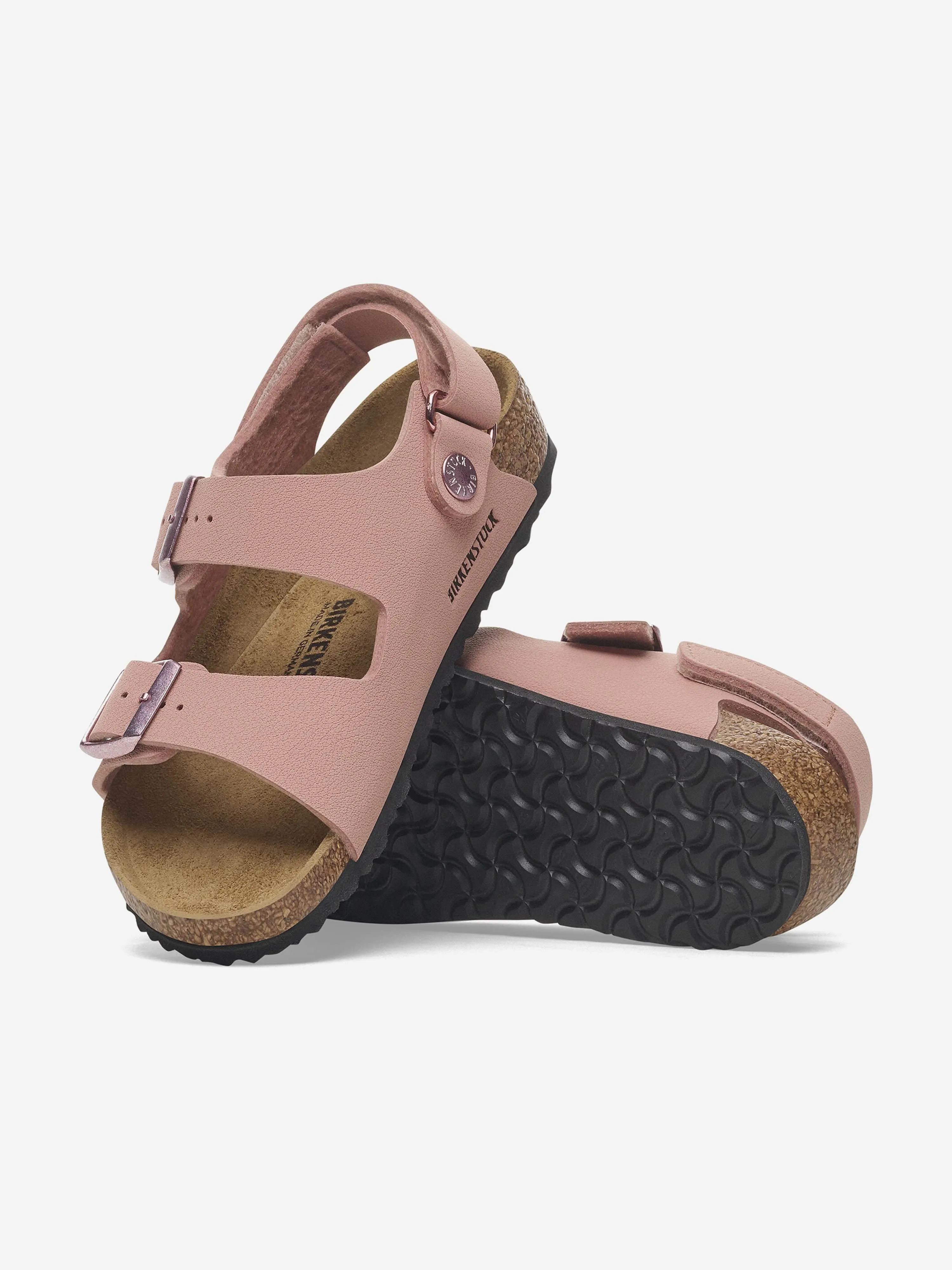 BIRKENSTOCK Sandales Milano AS pour Filles en Rose